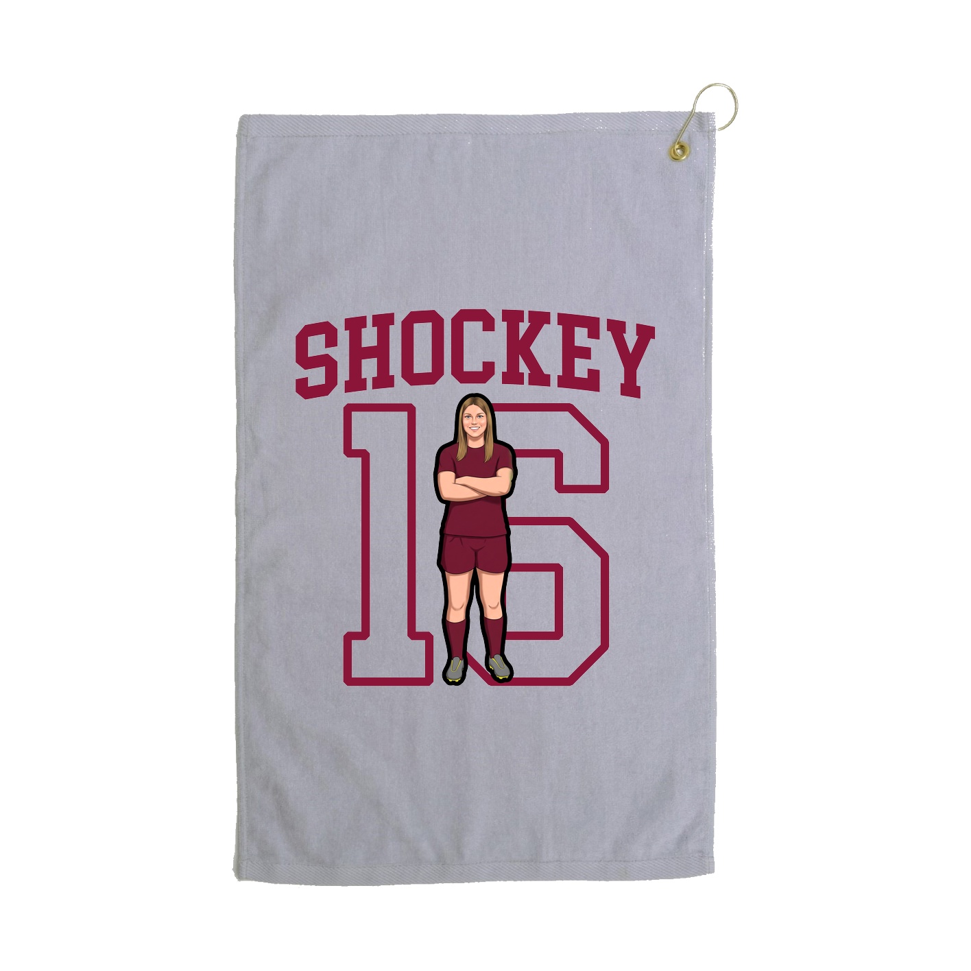 Golf Towel — Shirsey in Grey