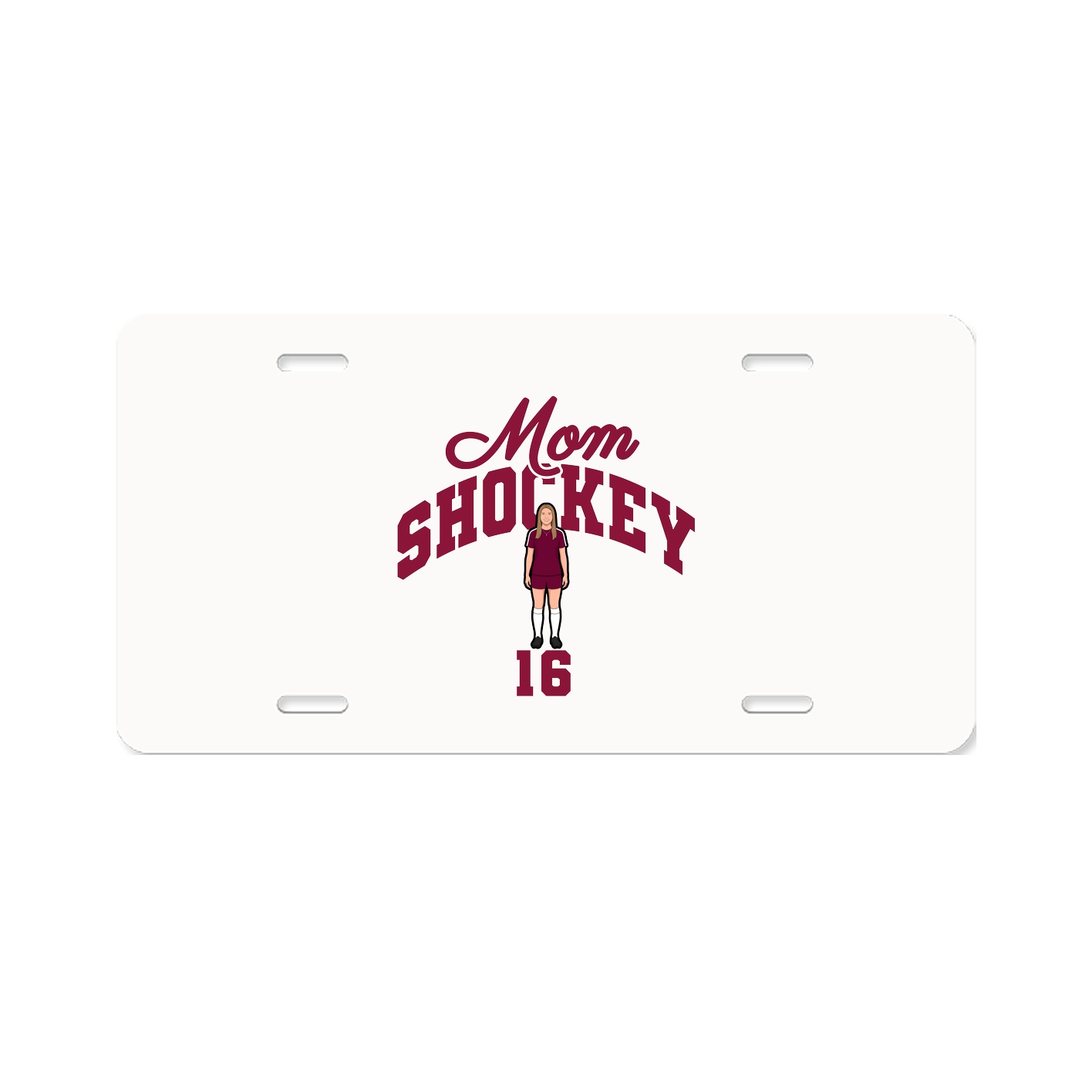License Plate — Mothers Day Arch in Classic