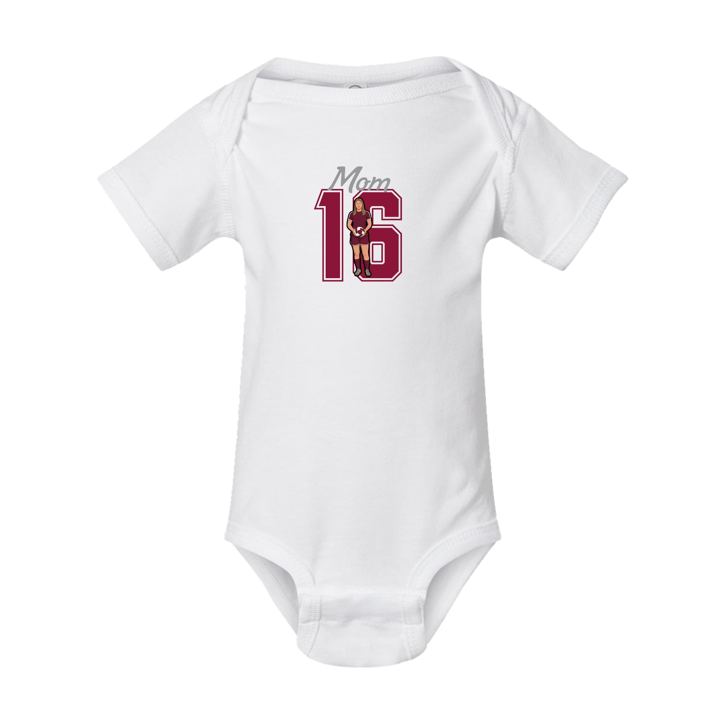 Baby Onesie — Mothers Day Shirsey in White