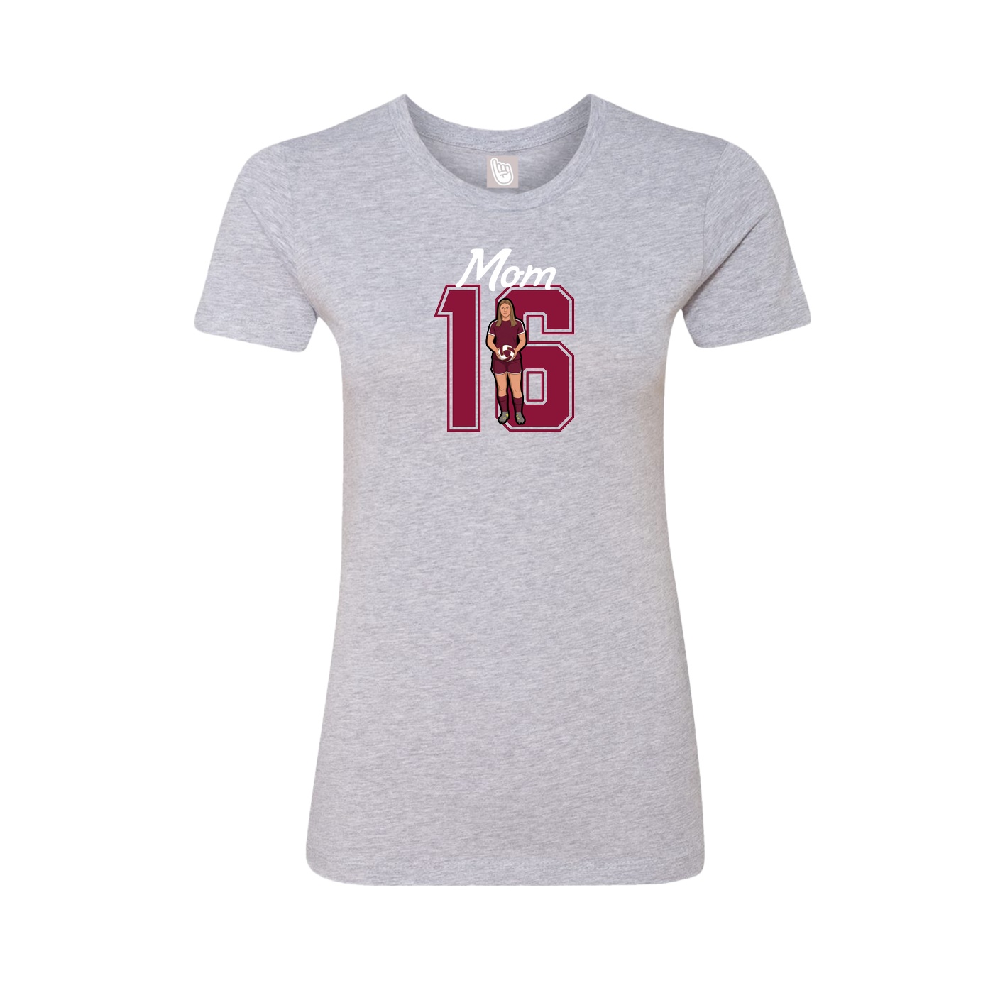 Womens Tee — Mothers Day Shirsey in Grey