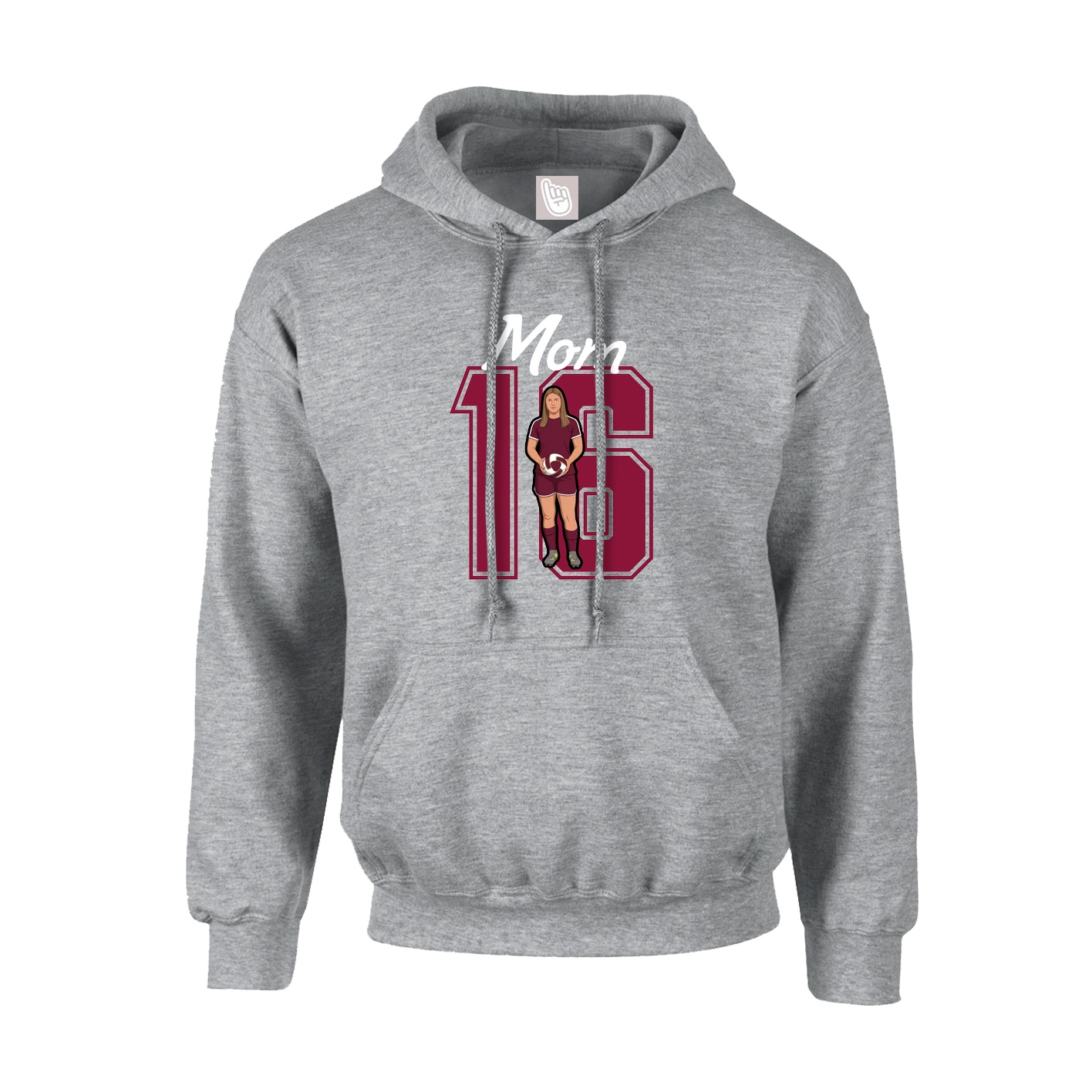 Youth Hoodie — Mothers Day Shirsey in Grey