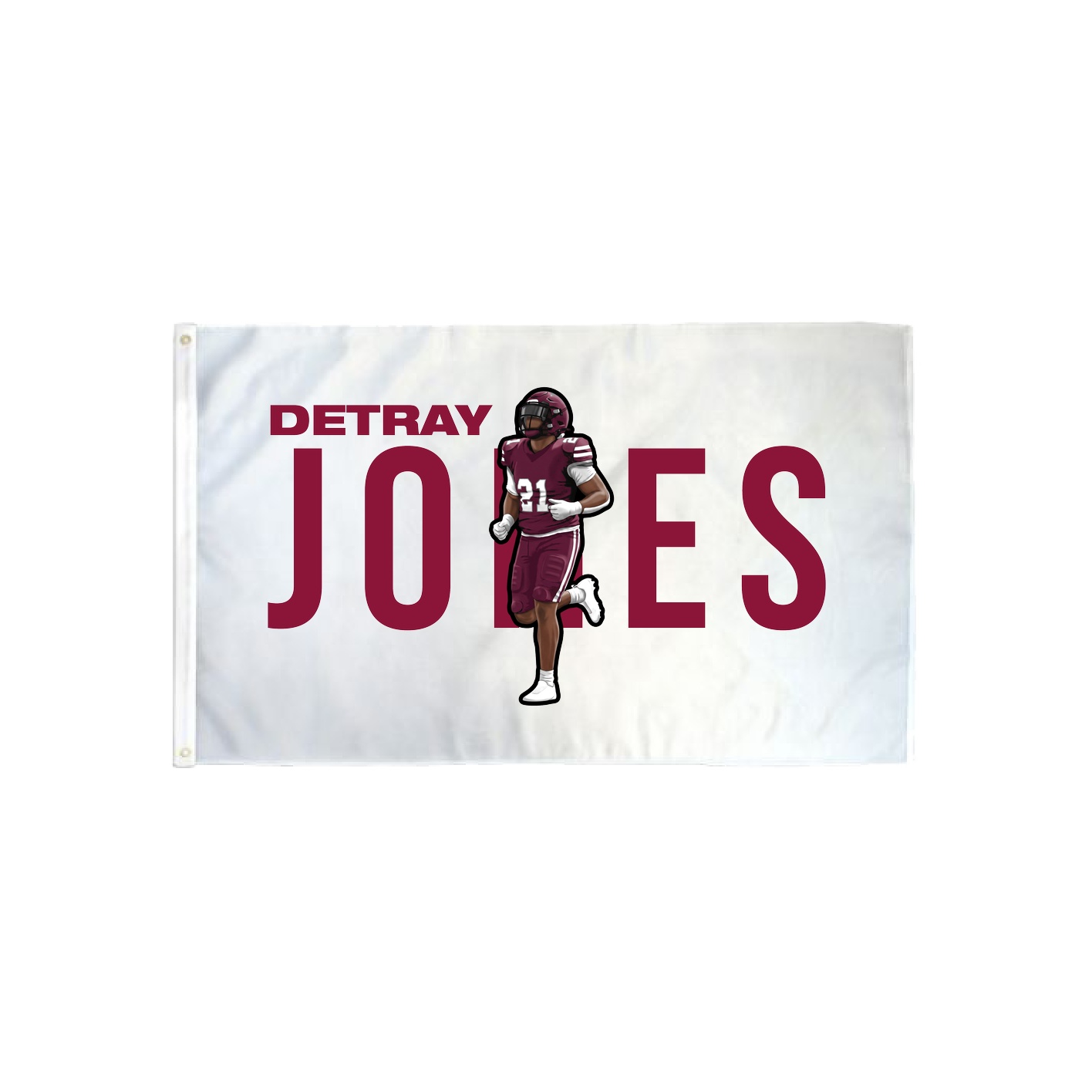 3x5 Flag — Player Name in Classic