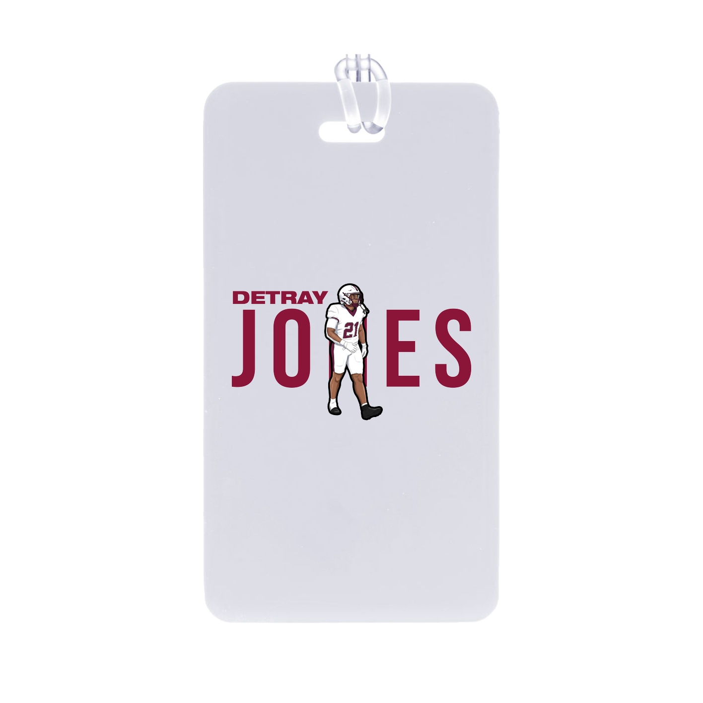 Bag Tag — Player Name in Classic