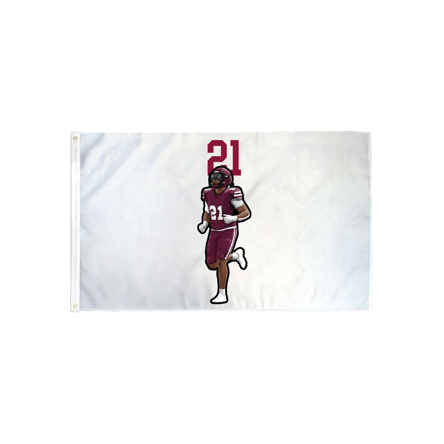 3x5 Flag — Number Top in Classic