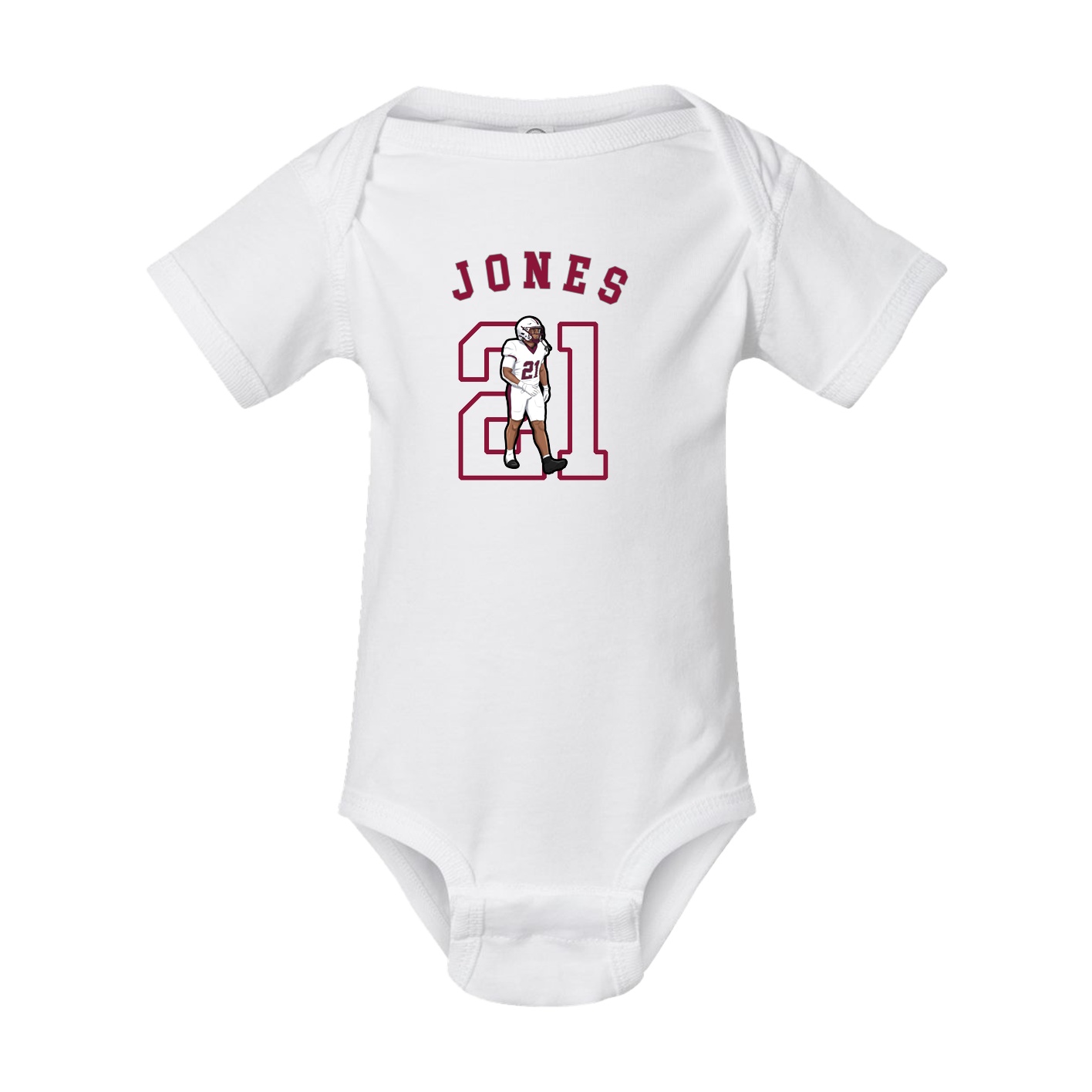 Baby Onesie — Shirsey Arch in White