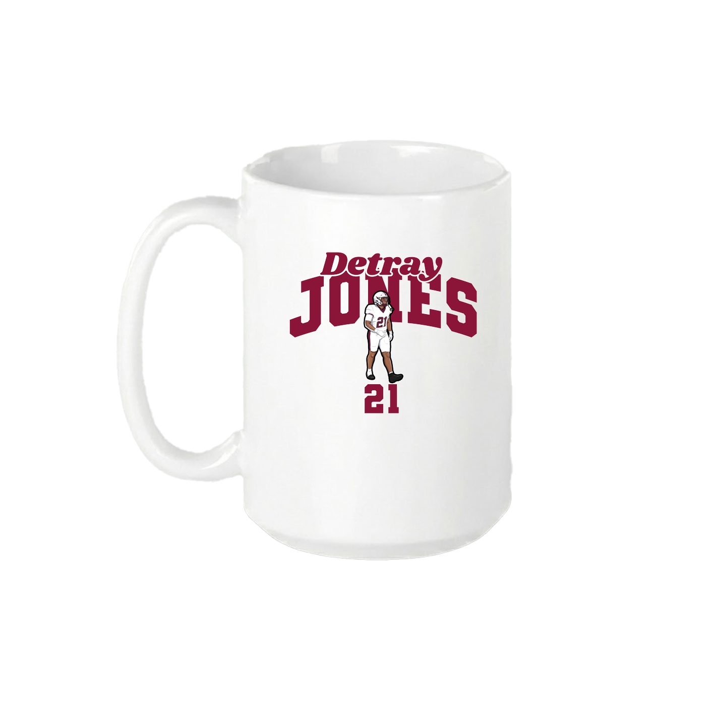 15oz Coffee Mug — Signature Arch in White