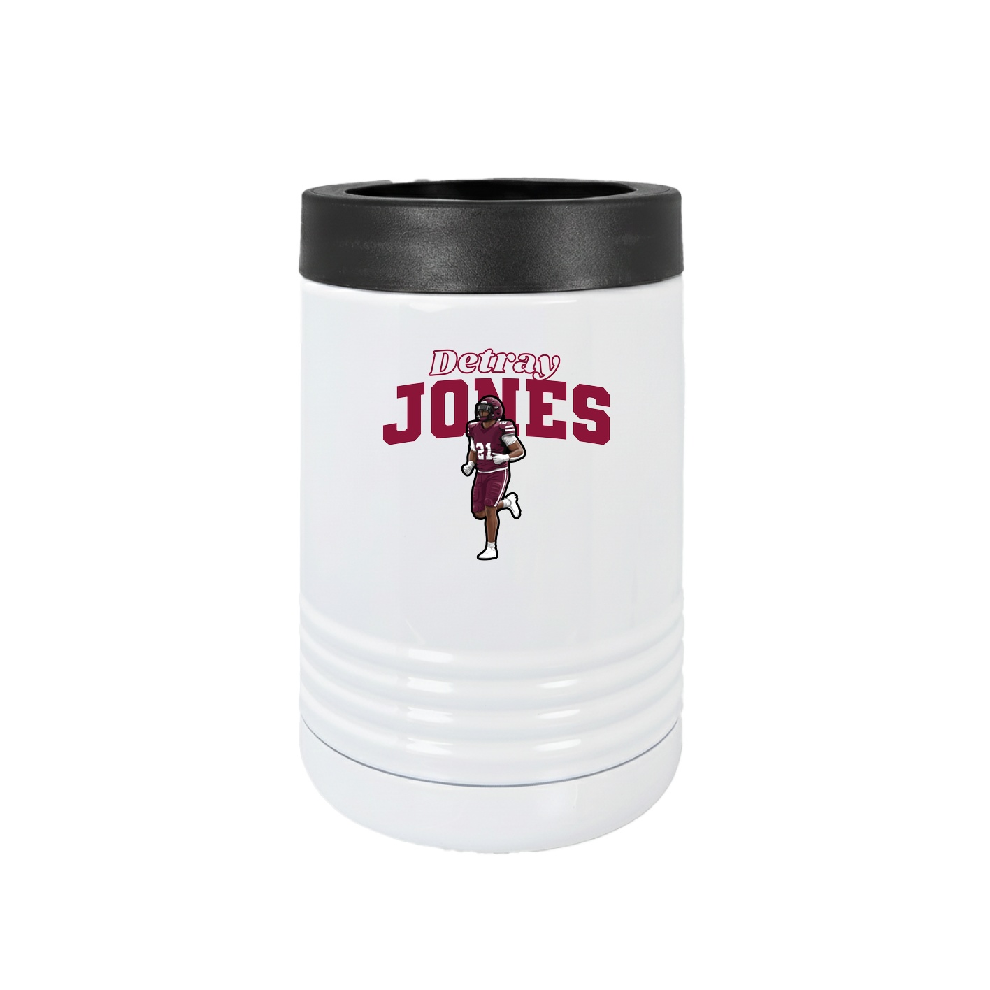 Beverage Holder — Name Arch in White