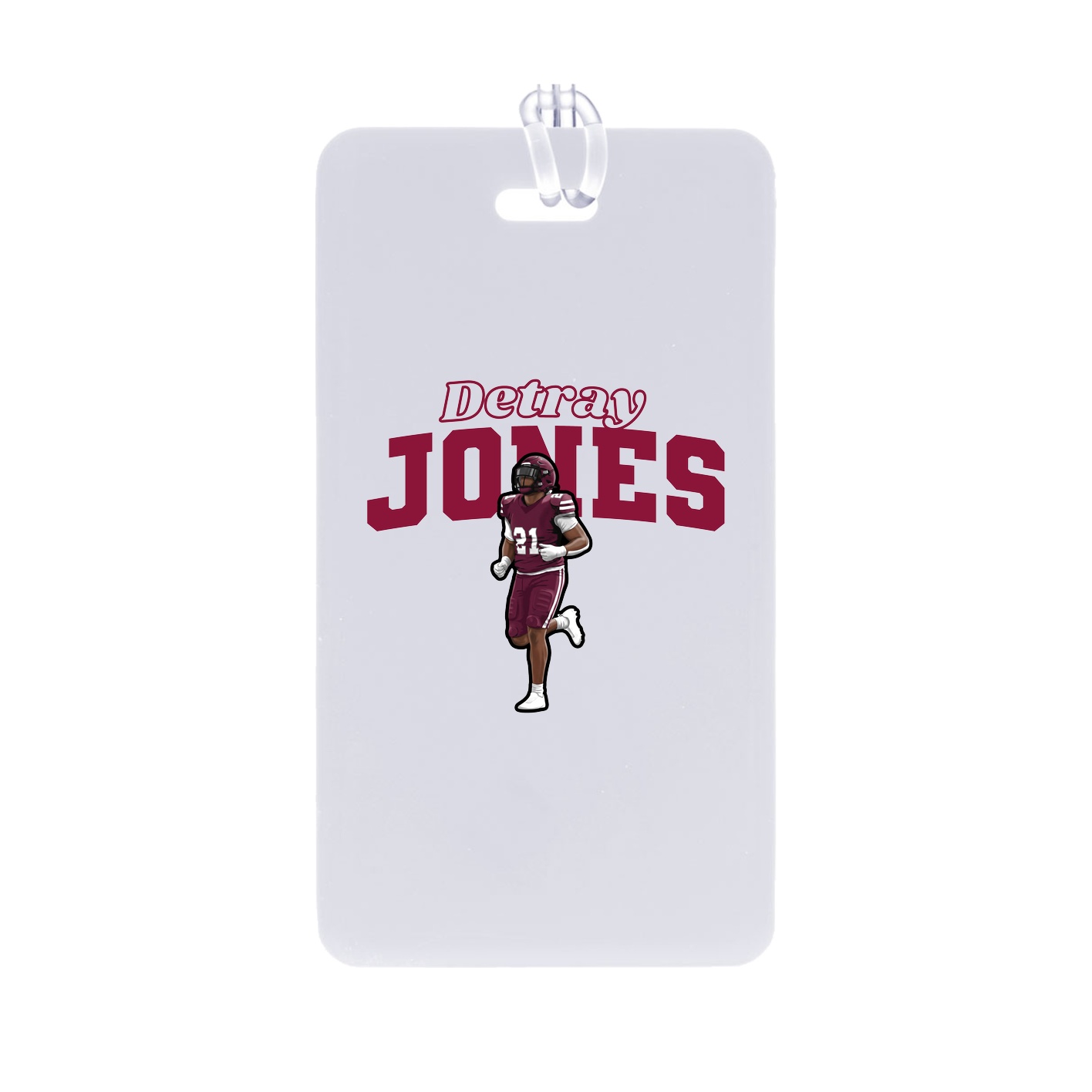 Bag Tag — Name Arch in Classic