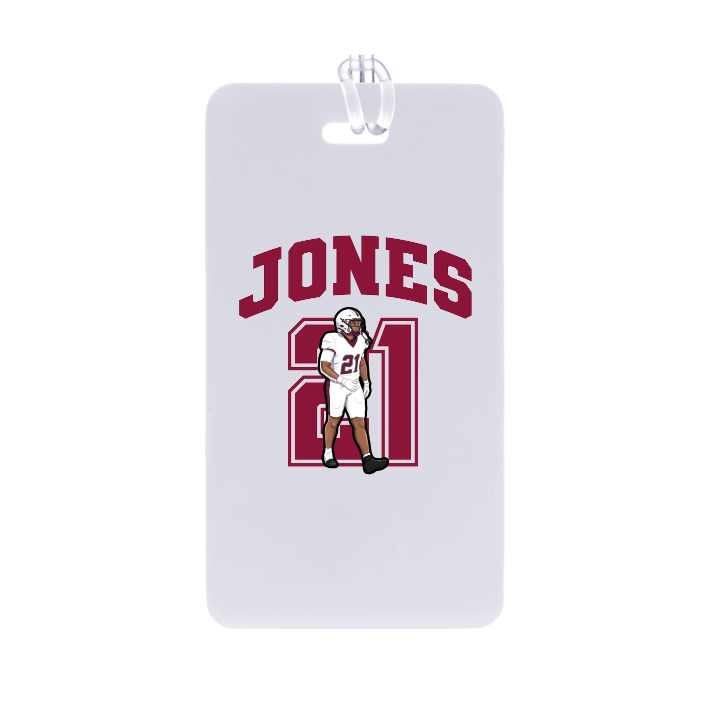 Bag Tag — Number in Classic