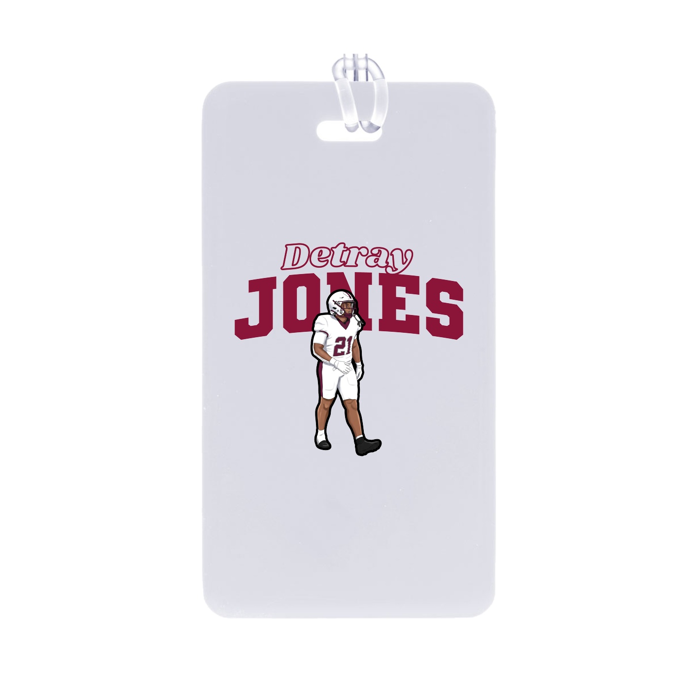 Bag Tag — Name Arch in Classic