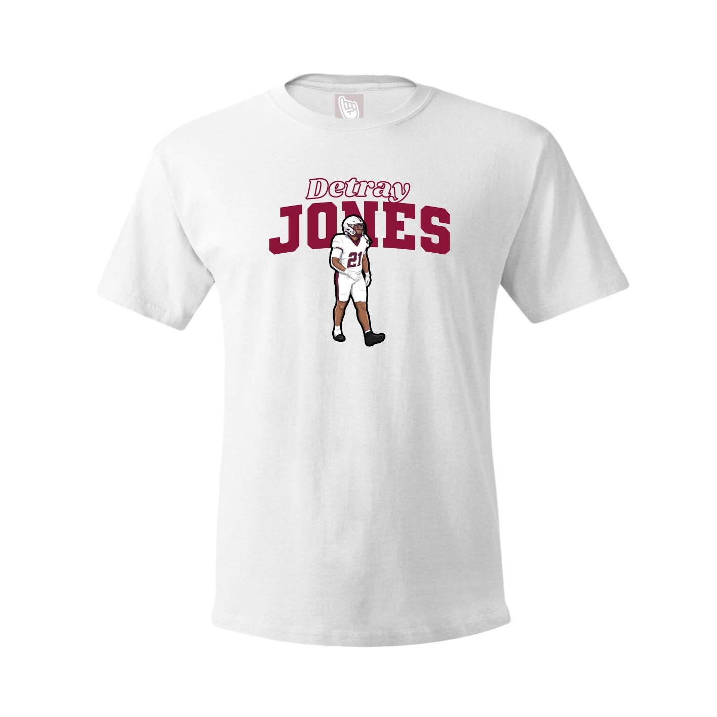 Tee — Name Arch in White