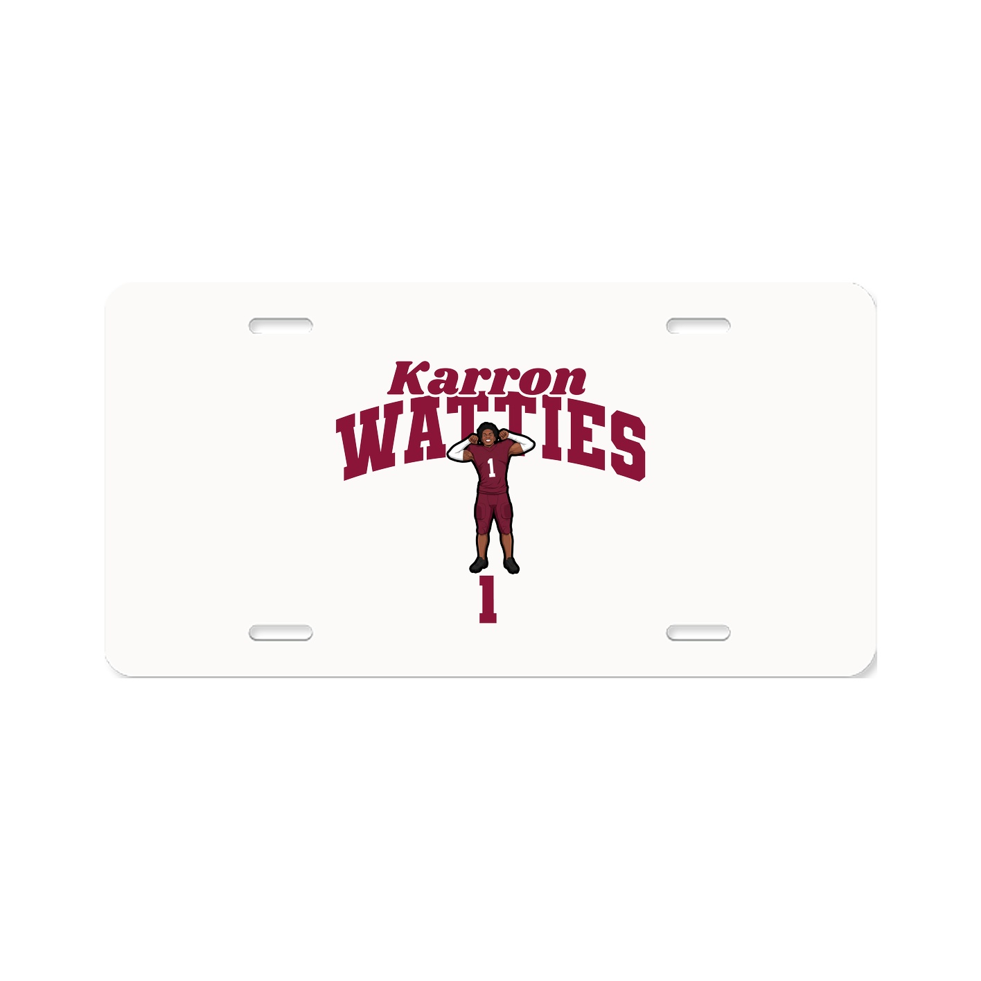 License Plate — Signature Arch in Classic