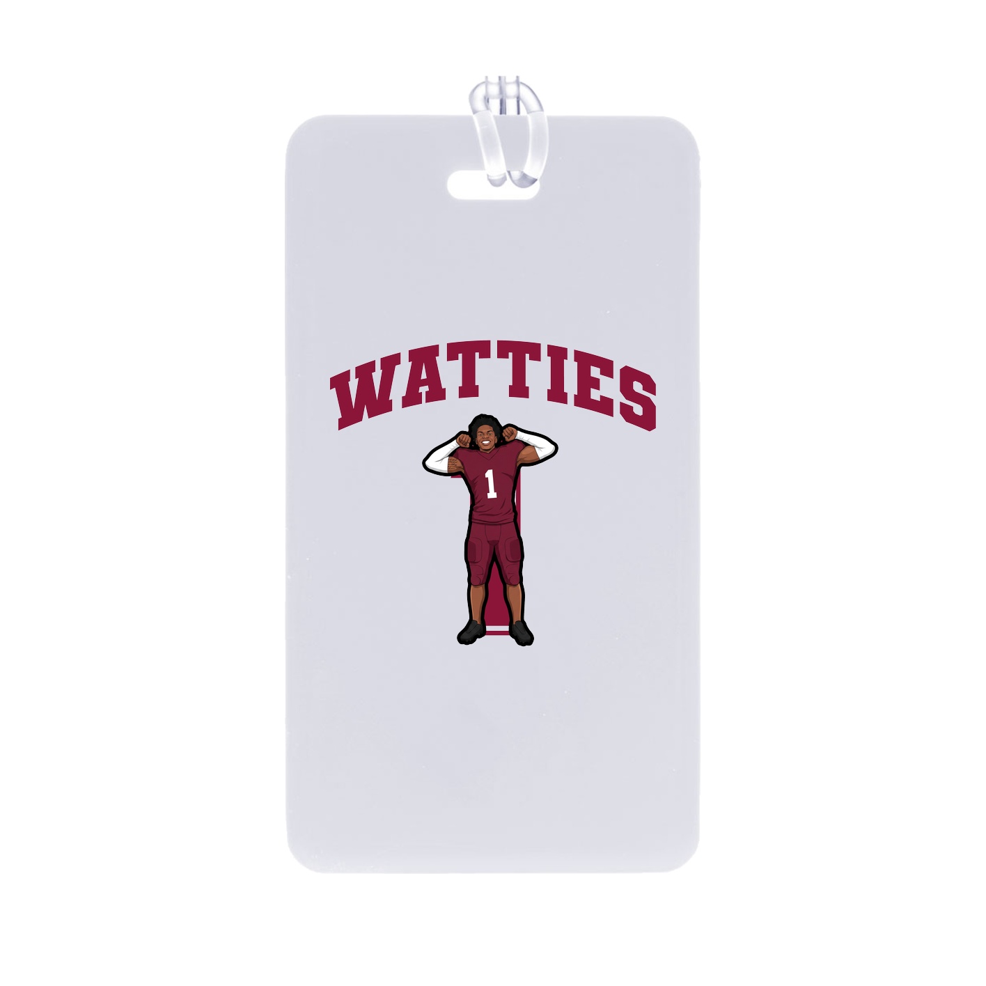 Bag Tag — Number in Classic