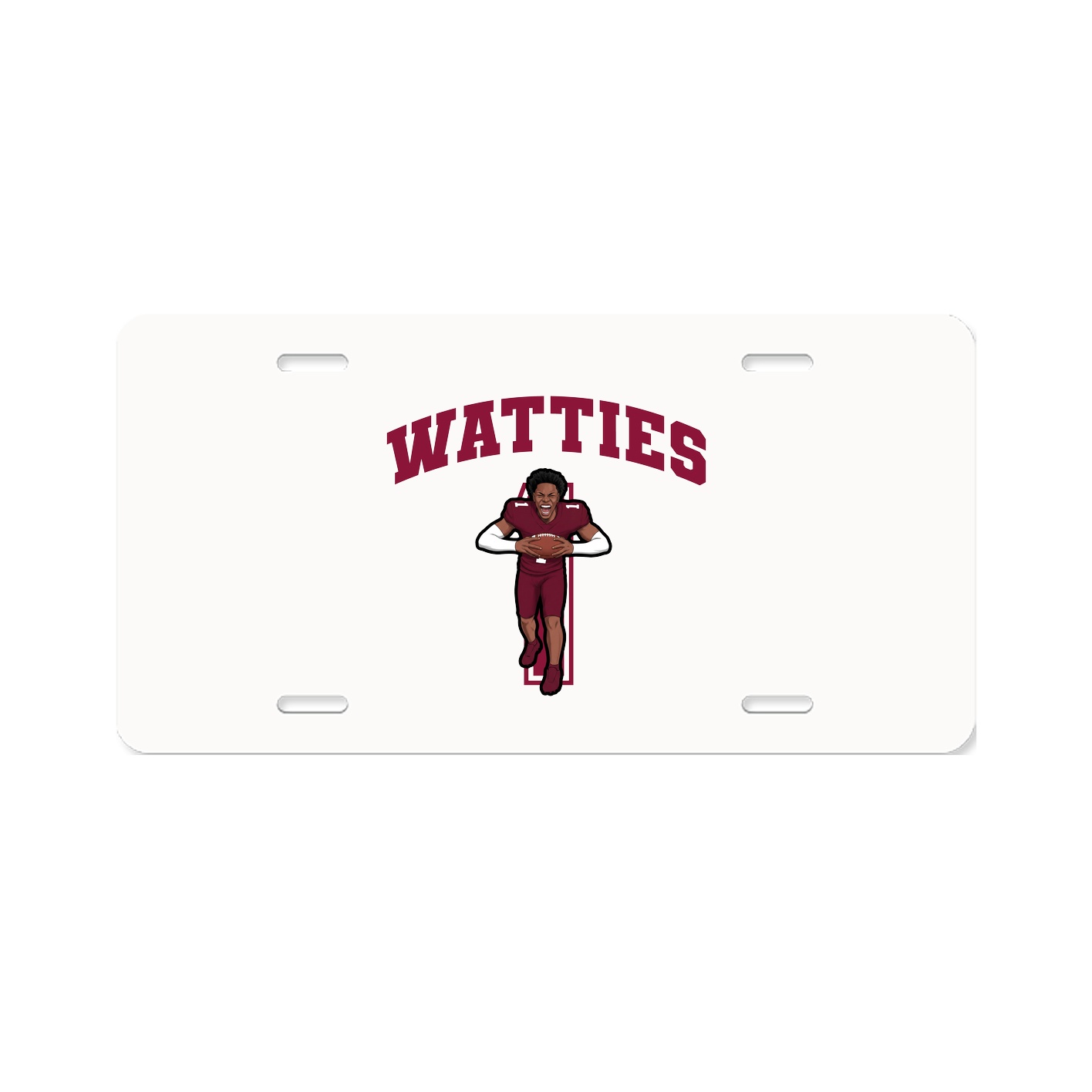 License Plate — Number in Classic