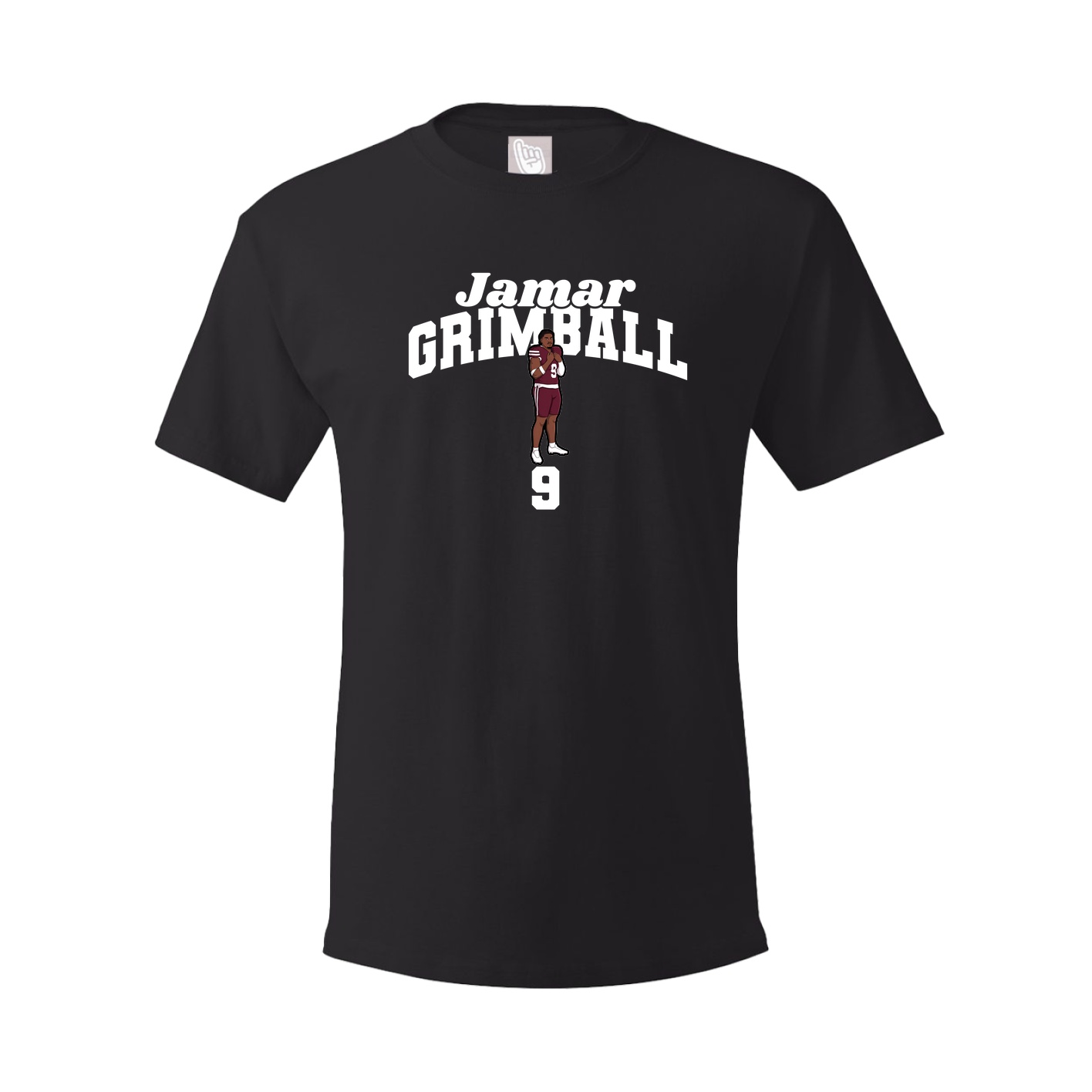 Youth Tee — Signature Arch in Black