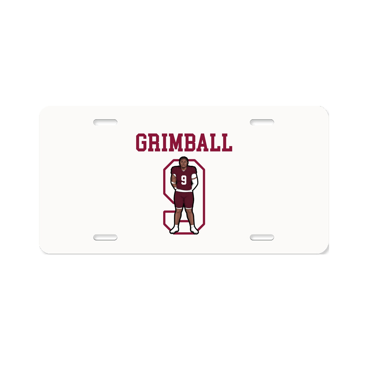 License Plate — Shirsey in Classic