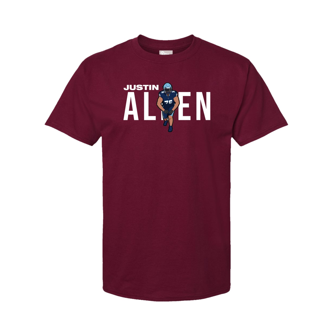 Tee — Player Name in Cardinal