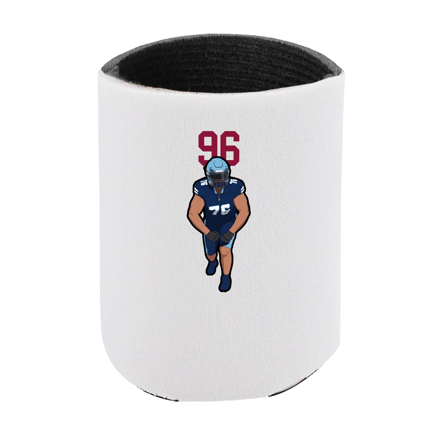 Can Holder — Number Top in White