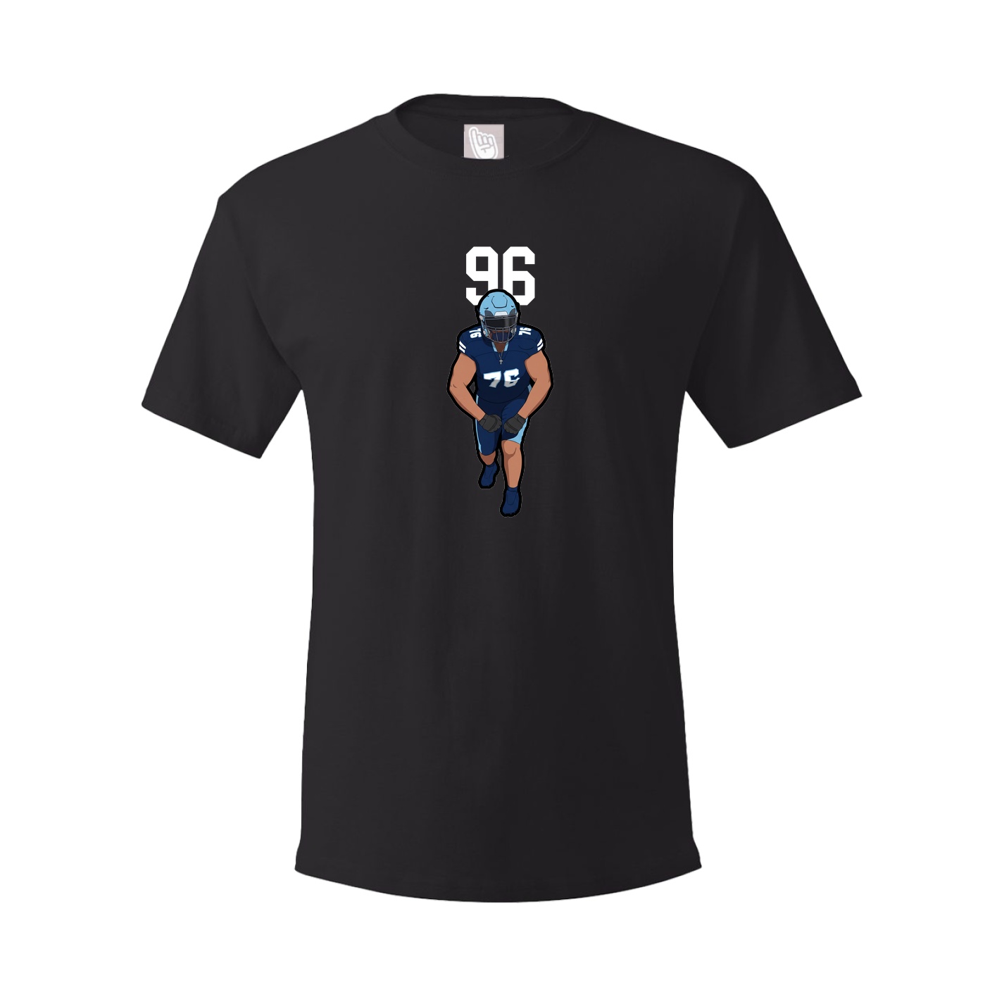 Tee — Number Top in Black