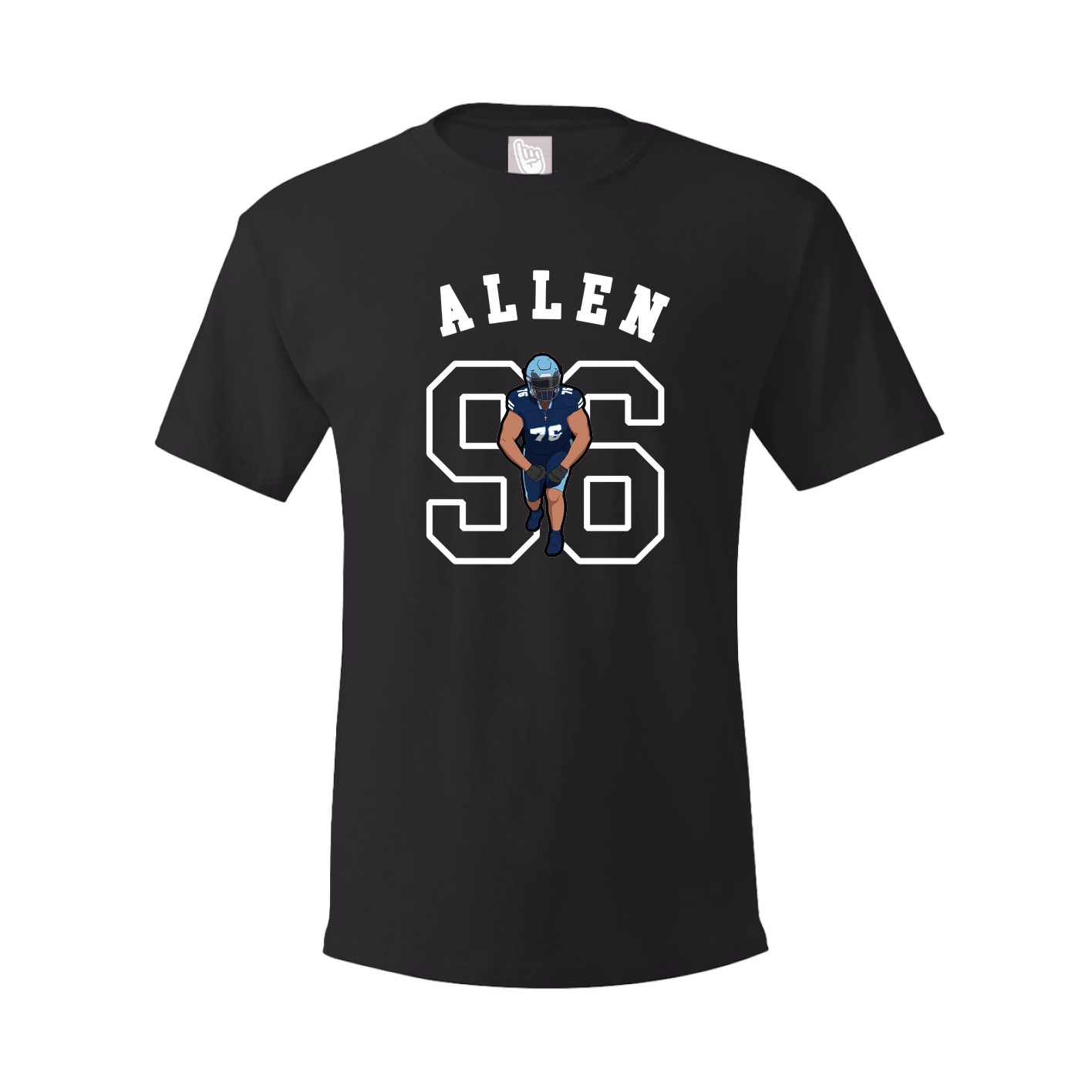 Youth Tee — Shirsey Arch in Black