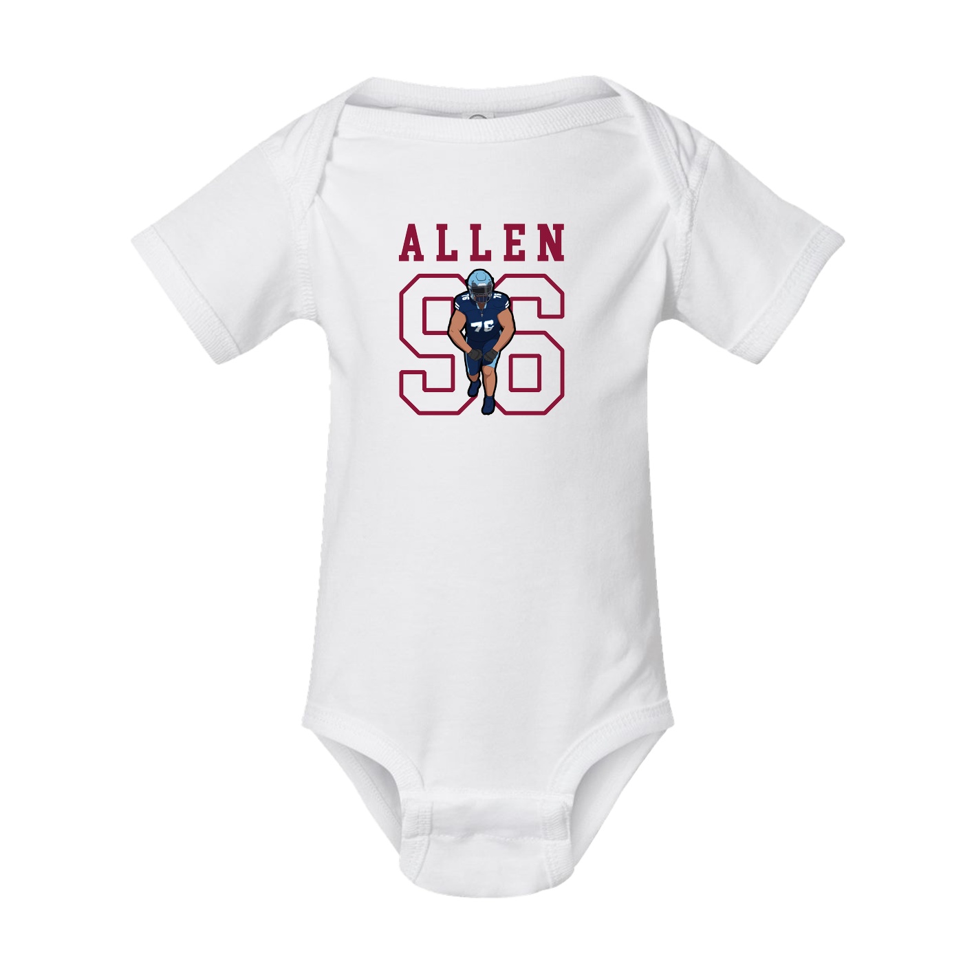 Baby Onesie — Shirsey in White