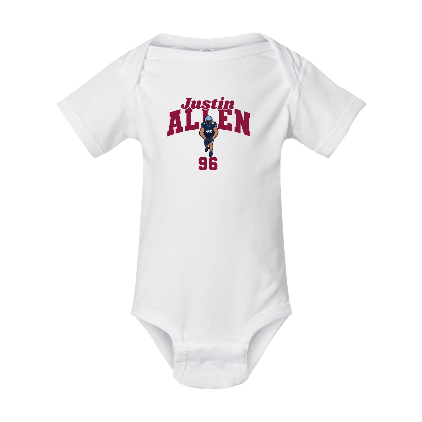 Baby Onesie — Signature Arch in White