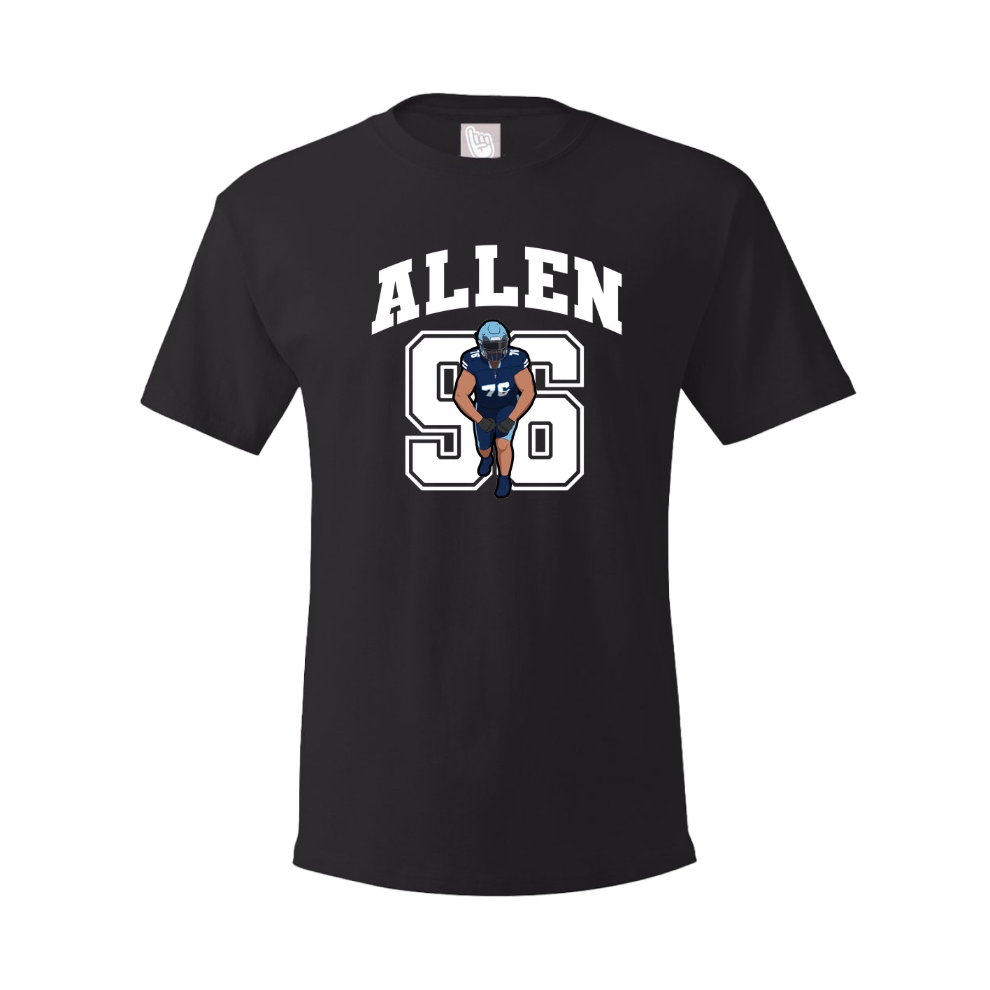 Tee — Number in Black