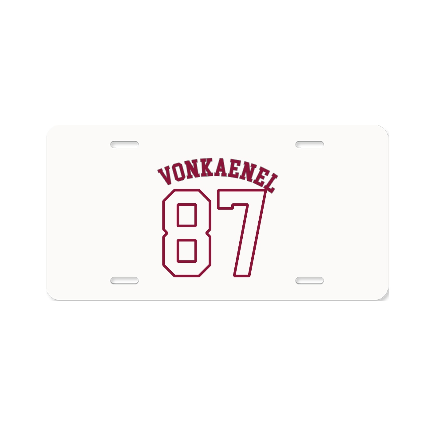 License Plate — Shirsey Arch in Classic