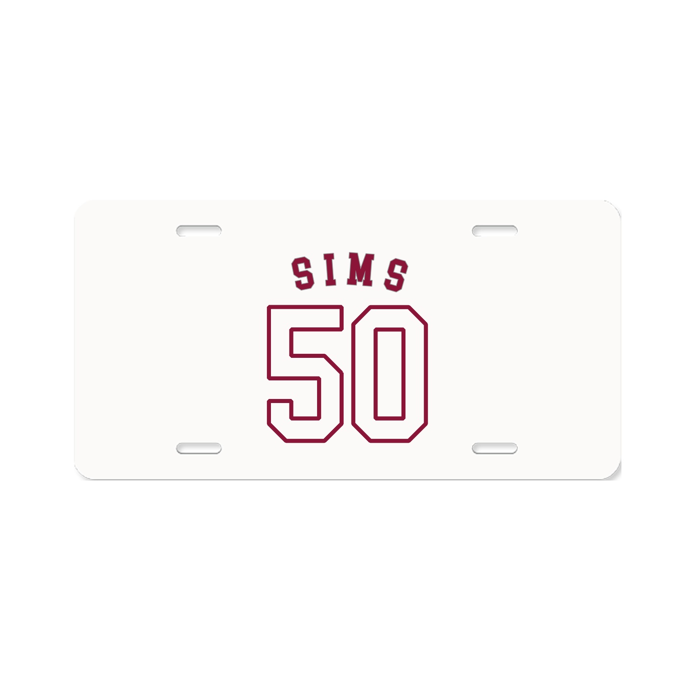 License Plate — Shirsey Arch in Classic