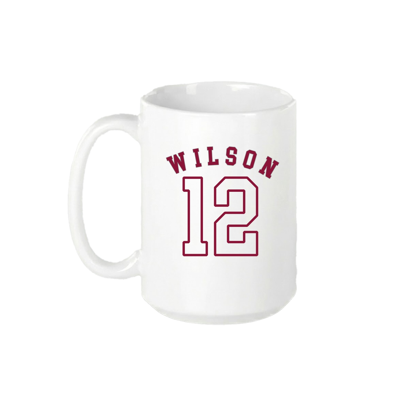 15oz Coffee Mug — Shirsey Arch in White