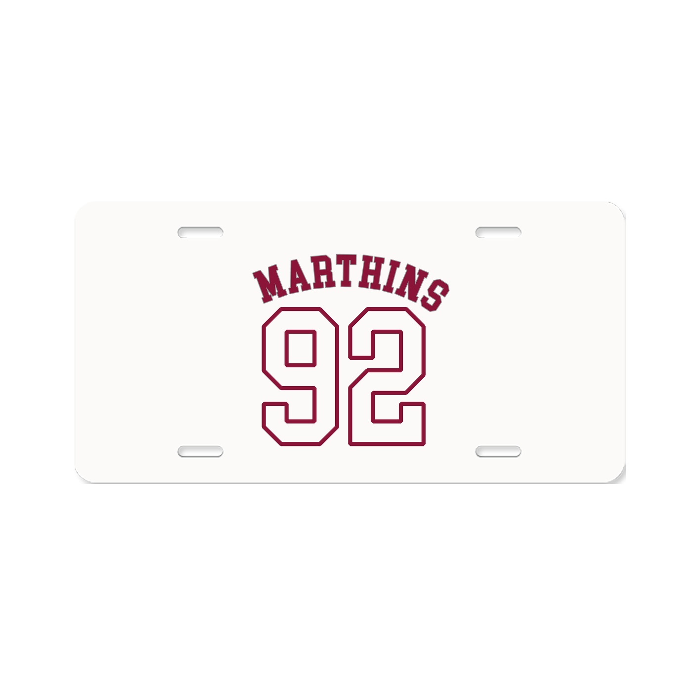 License Plate — Shirsey Arch in Classic