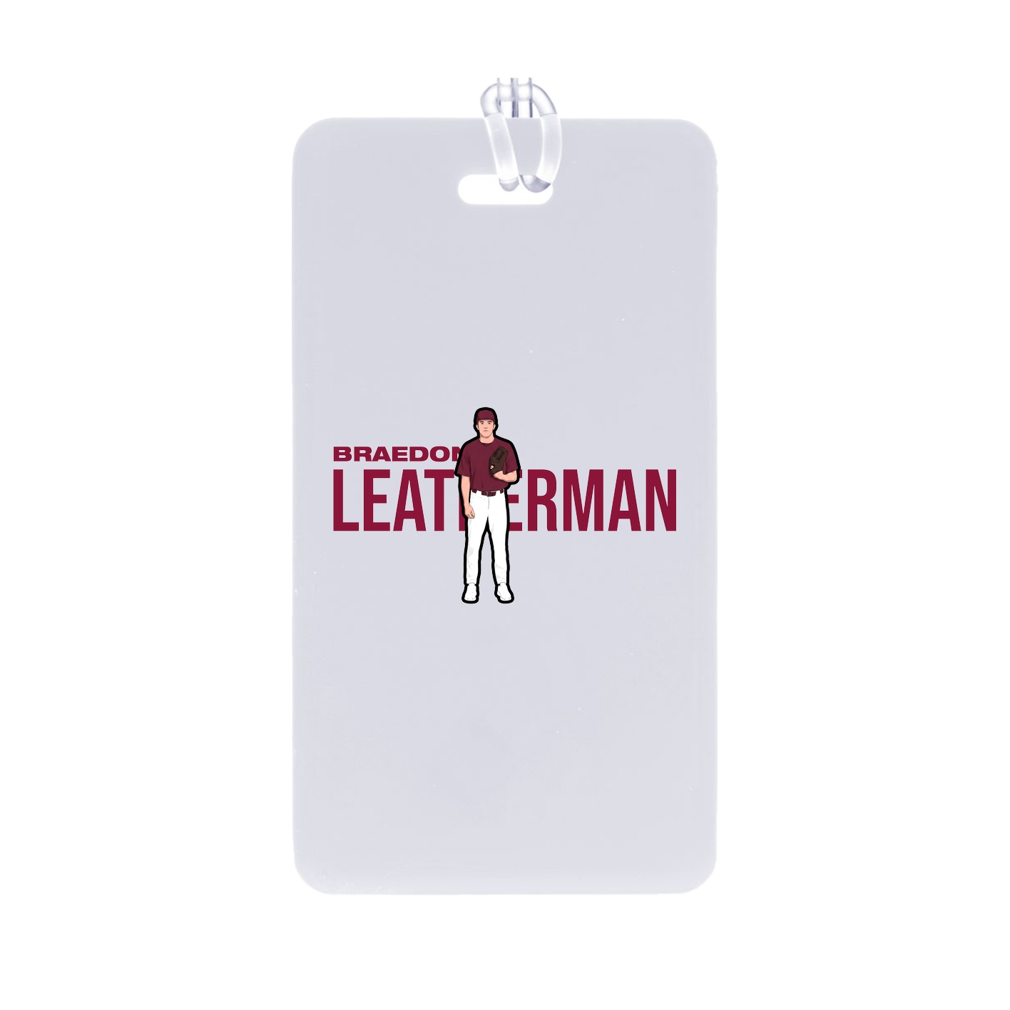 Bag Tag — Player Name in Classic