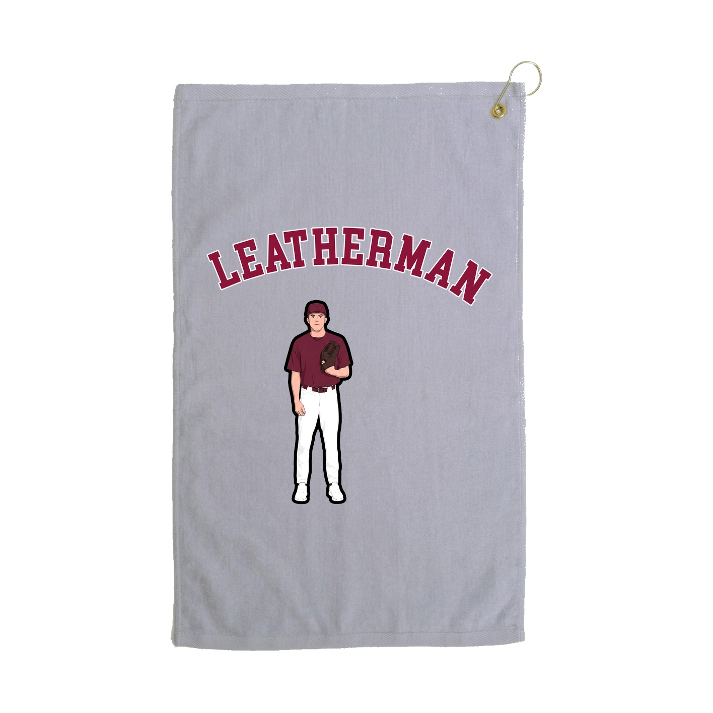 Golf Towel — Shirsey Arch in Grey