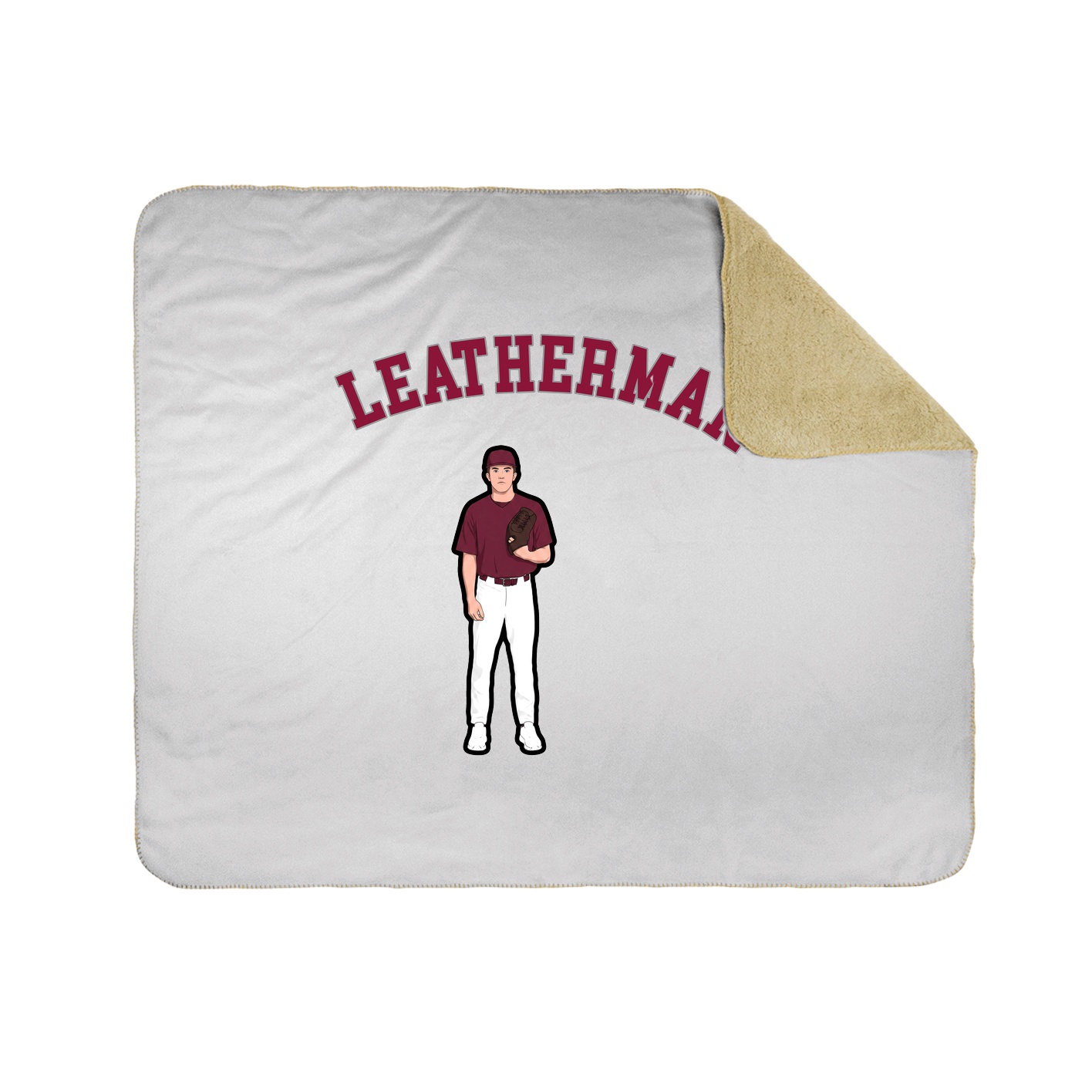 Throw Blanket — Shirsey Arch in White