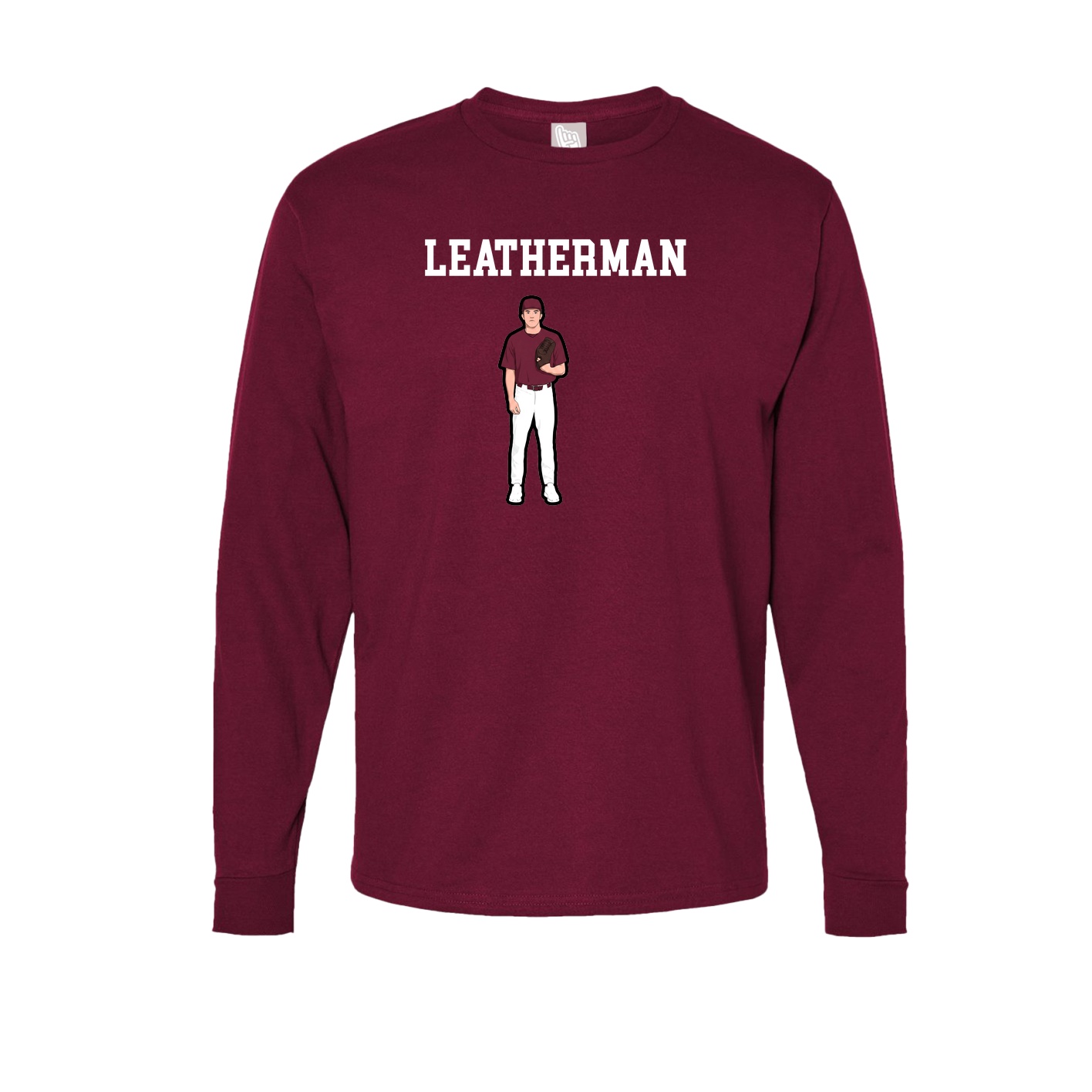 Long Sleeve Tee — Shirsey in Cardinal