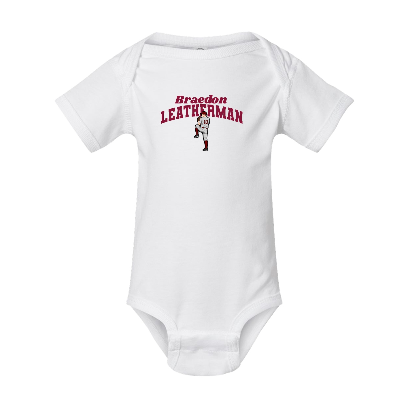 Baby Onesie — Signature Arch in White