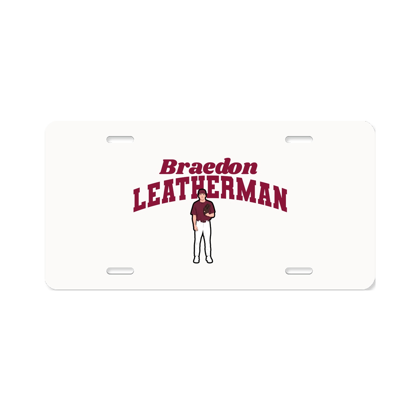 License Plate — Signature Arch in Classic