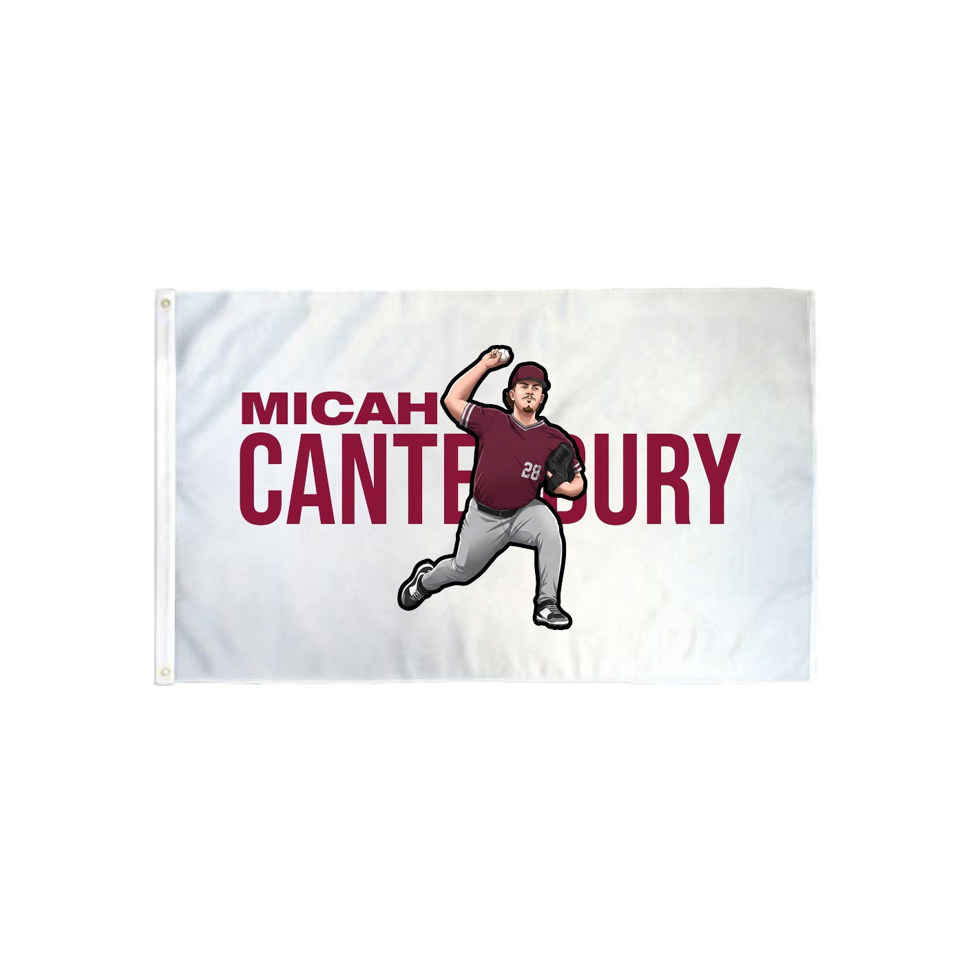 3x5 Flag — Player Name in Classic
