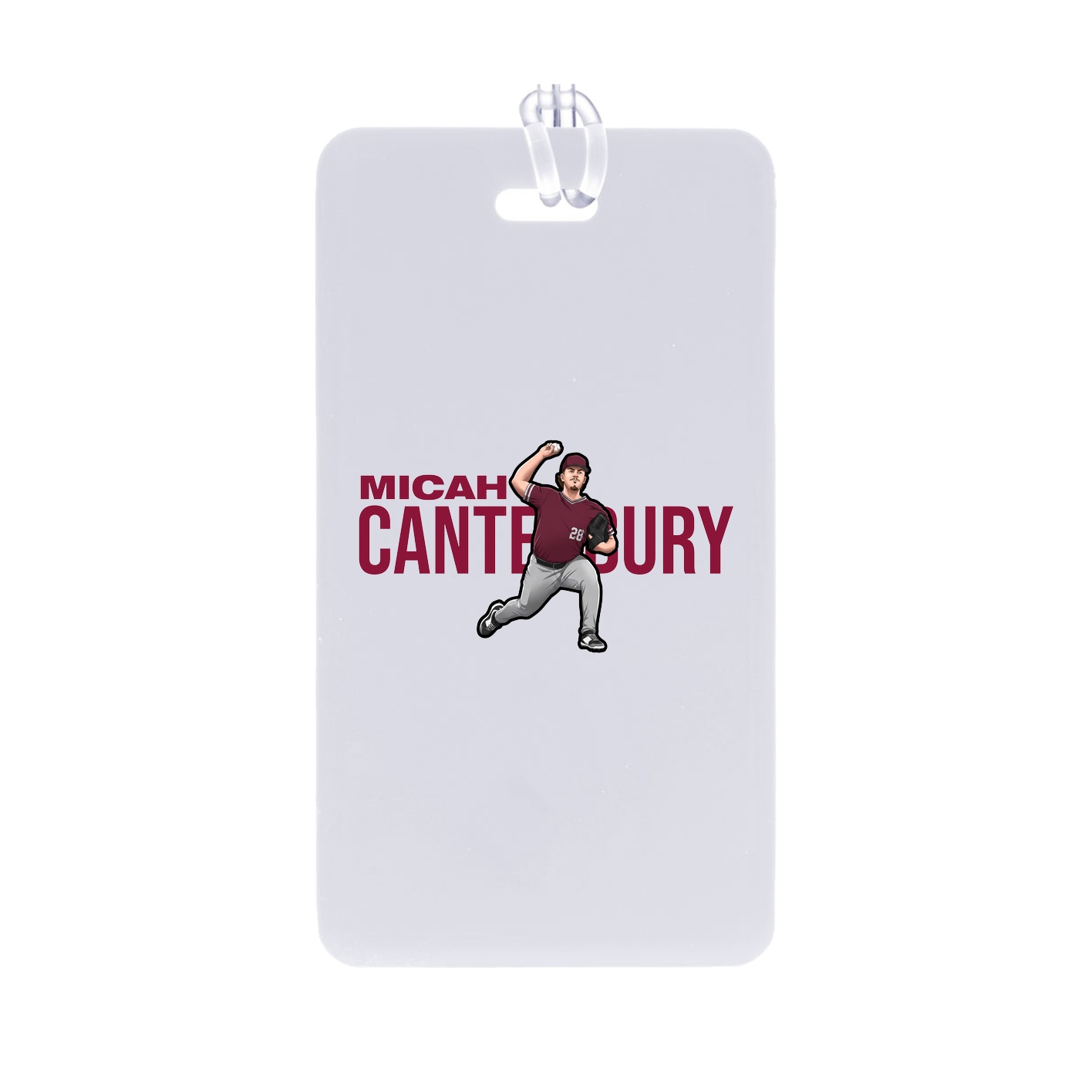 Bag Tag — Player Name in Classic