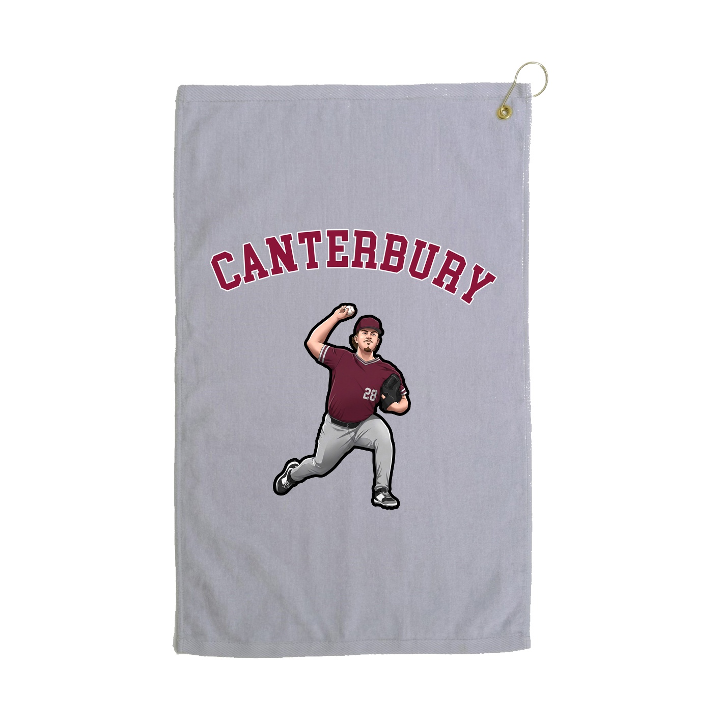 Golf Towel — Shirsey Arch in Grey