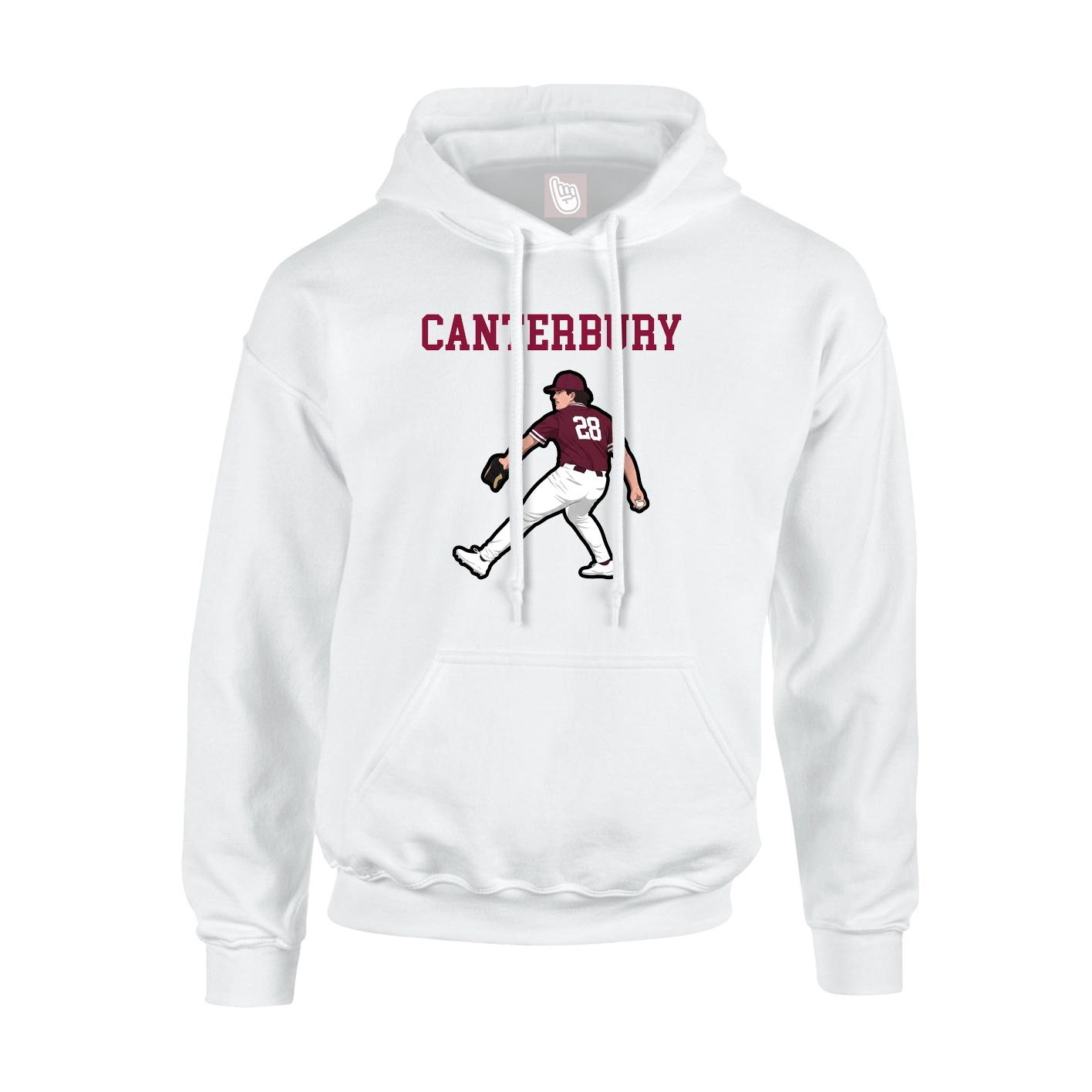Youth Hoodie — Shirsey in White