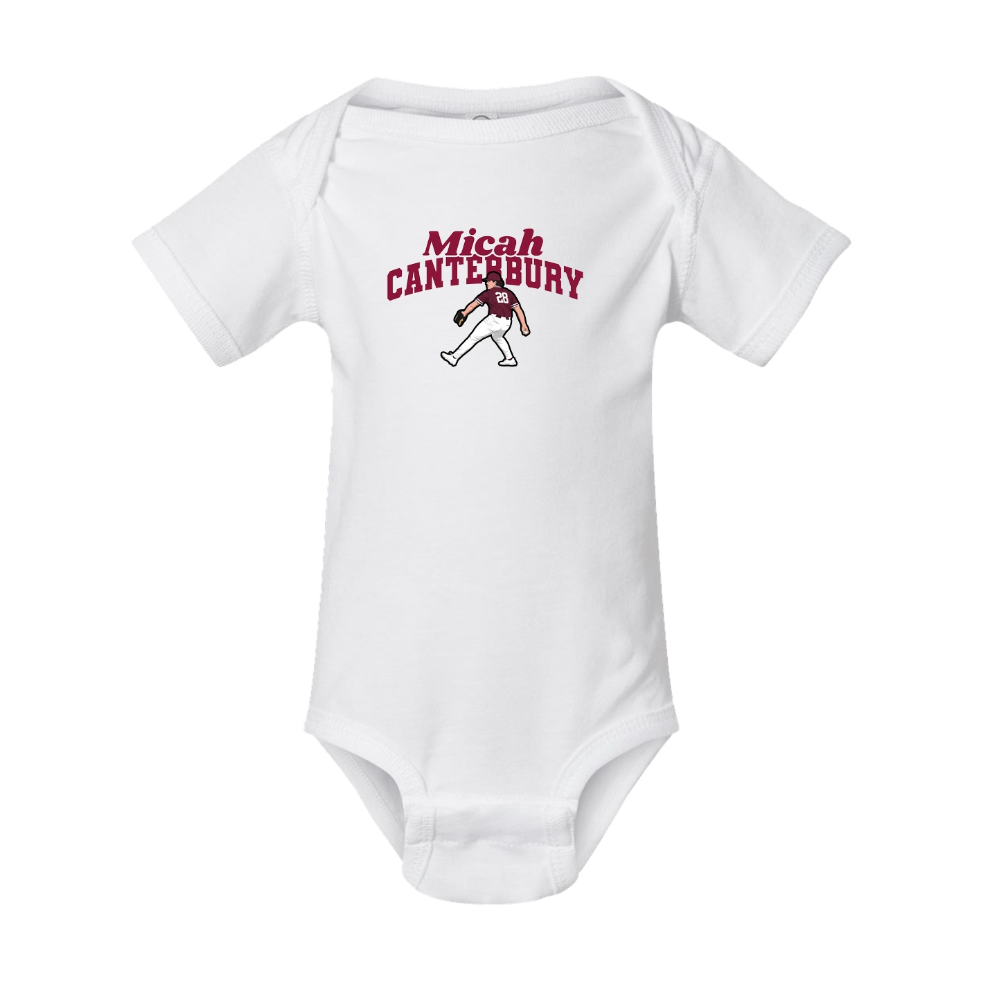 Baby Onesie — Signature Arch in White