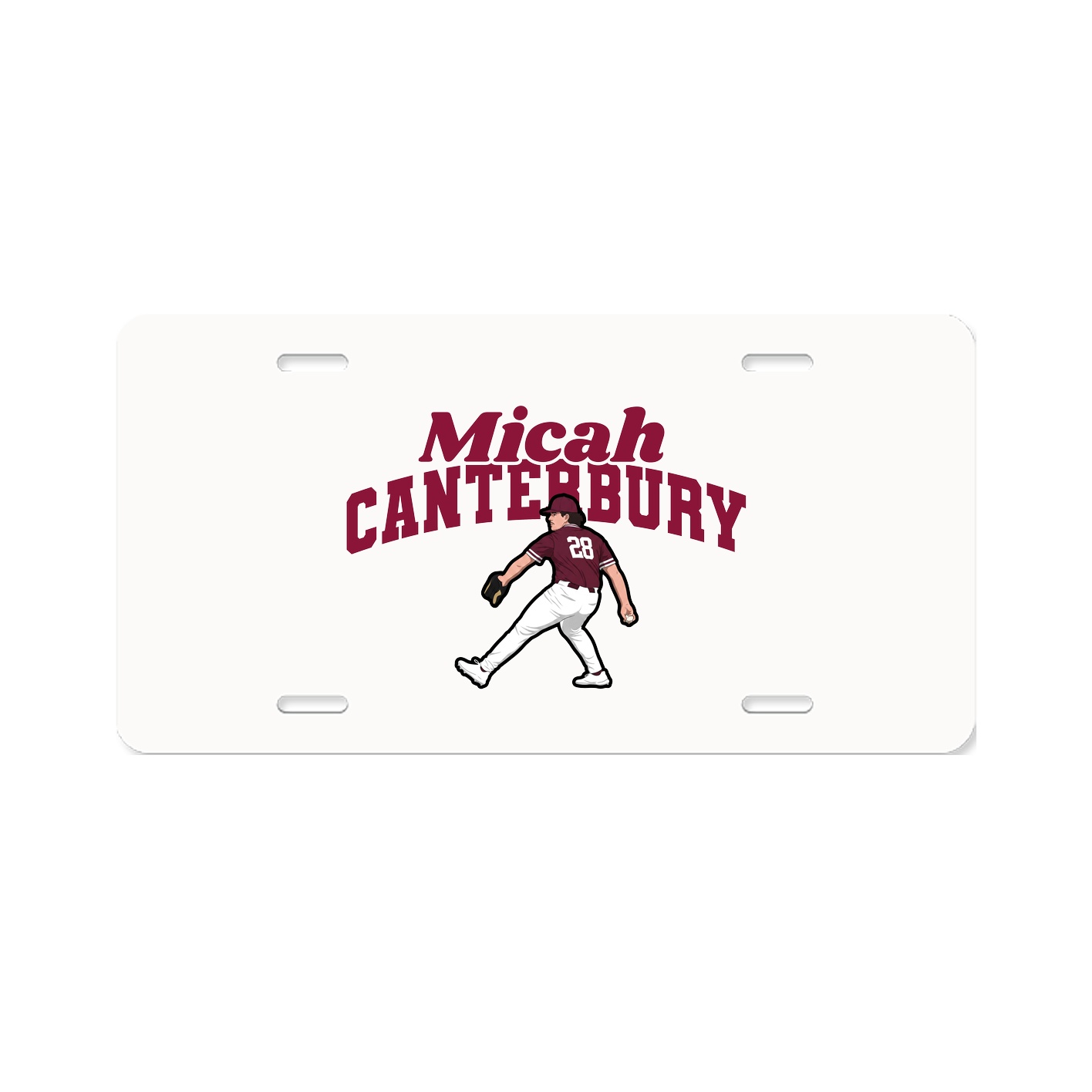 License Plate — Signature Arch in Classic