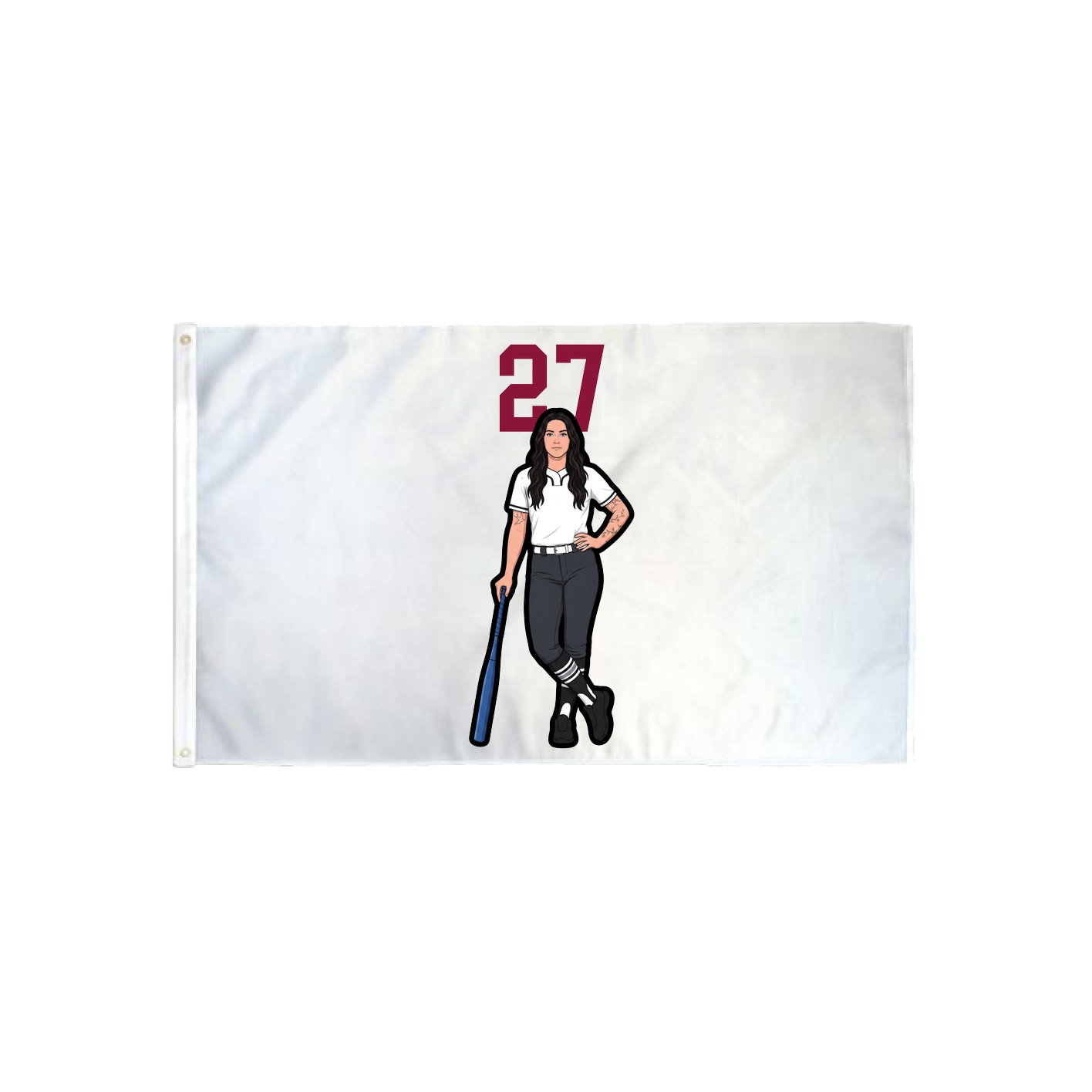 3x5 Flag — Number Top in Classic