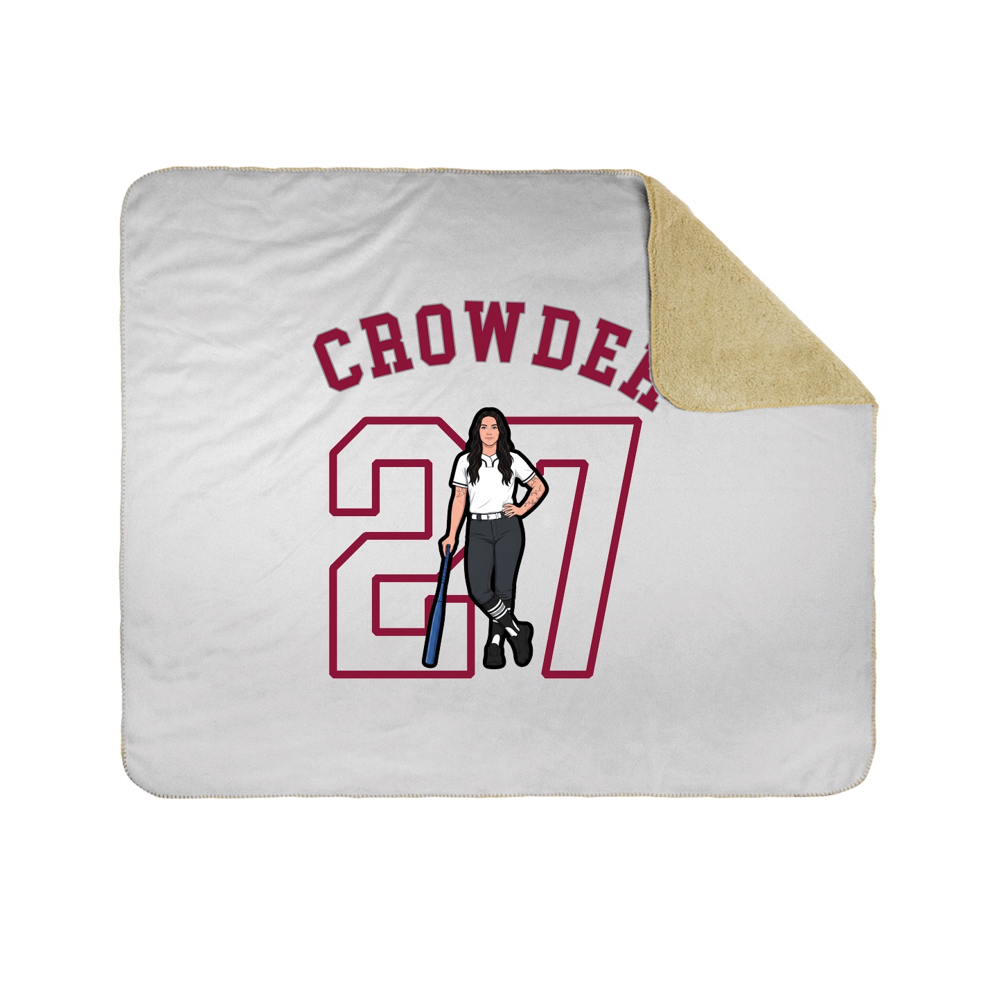 Throw Blanket — Shirsey Arch in White
