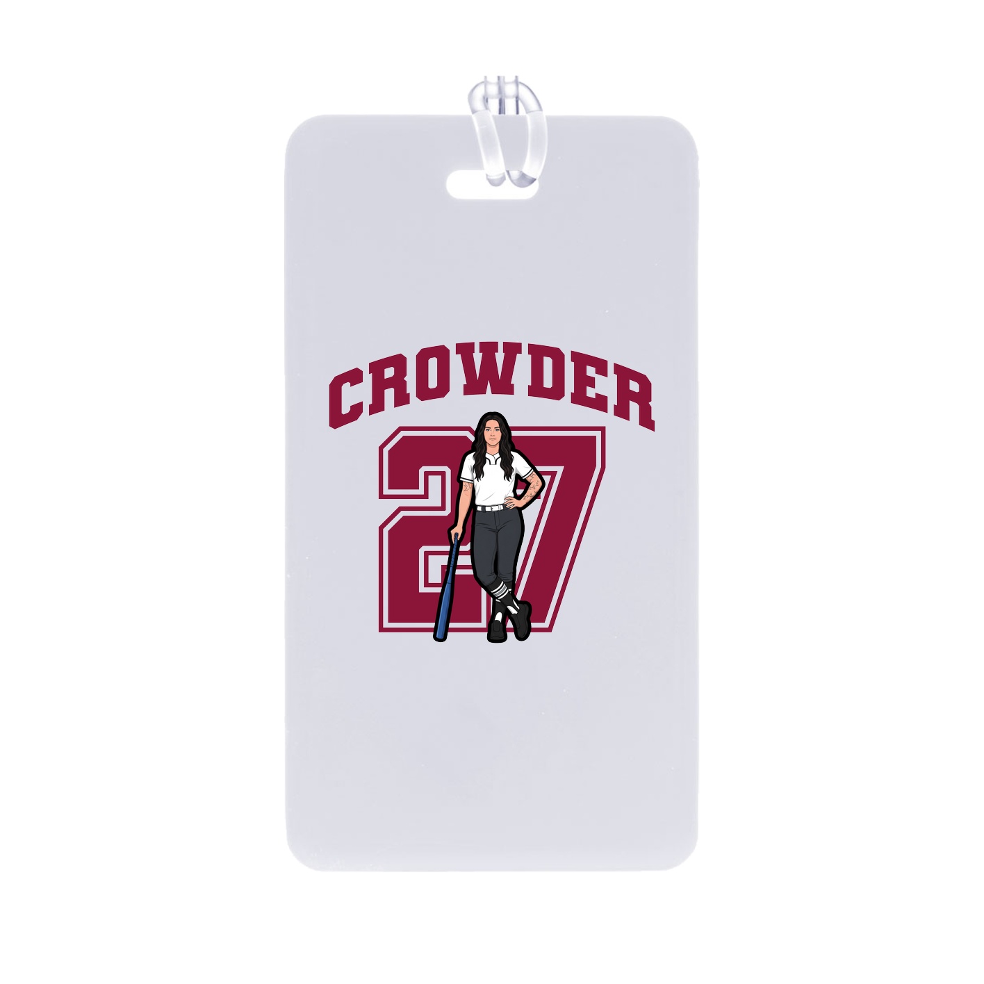 Bag Tag — Number in Classic