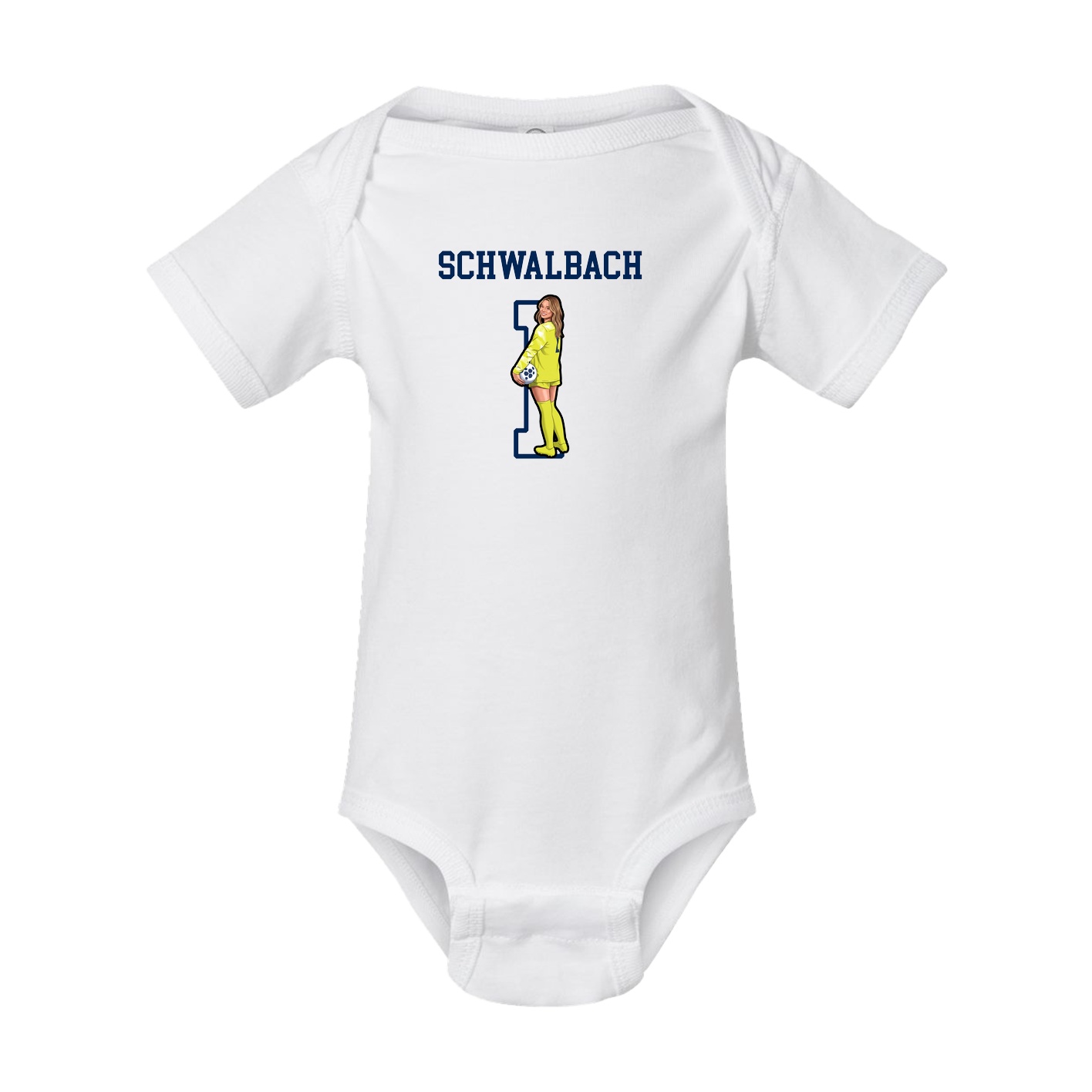 Baby Onesie — Shirsey in White