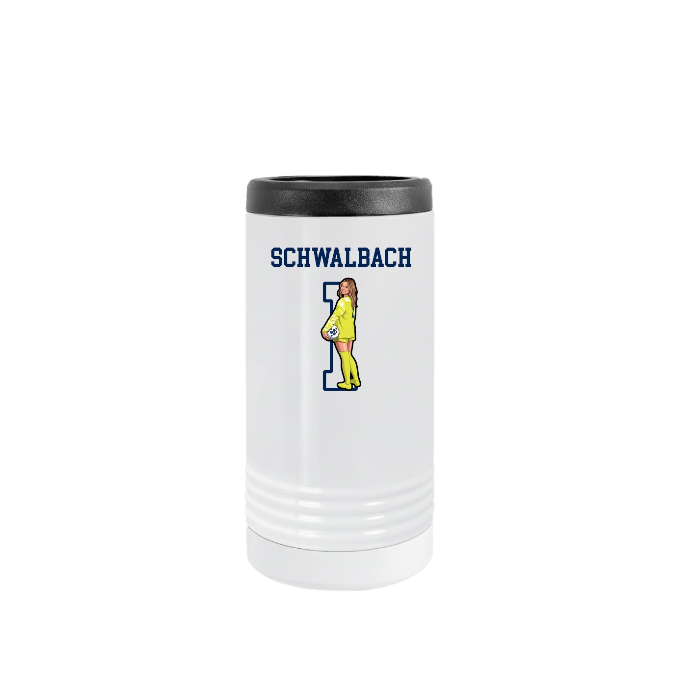 Slim Beverage Holder — Shirsey in White