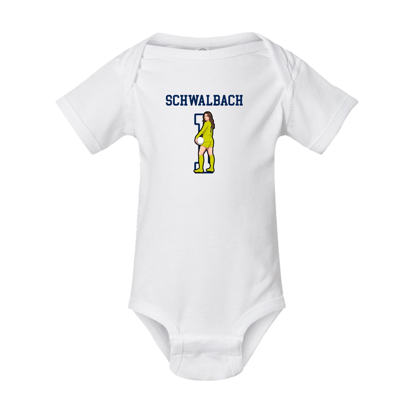 Baby Onesie — Shirsey in White