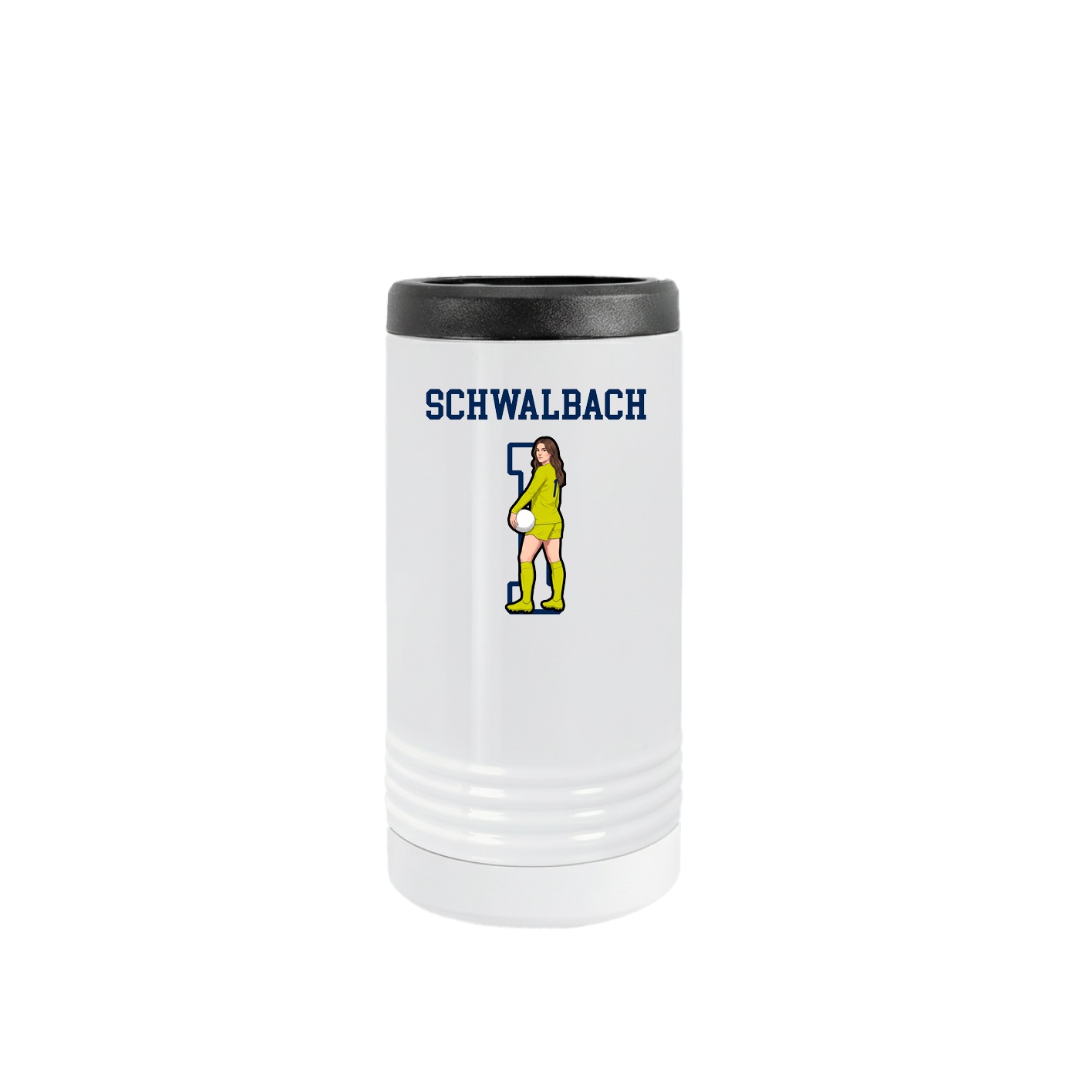 Slim Beverage Holder — Shirsey in White